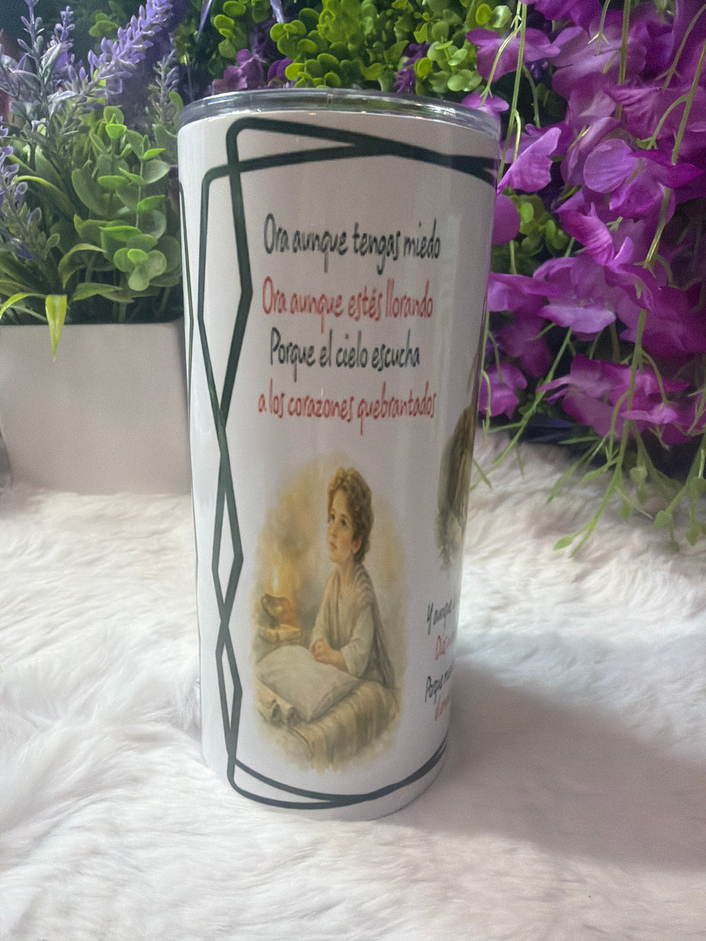 Hay poder en la oración tumbler 15 oz