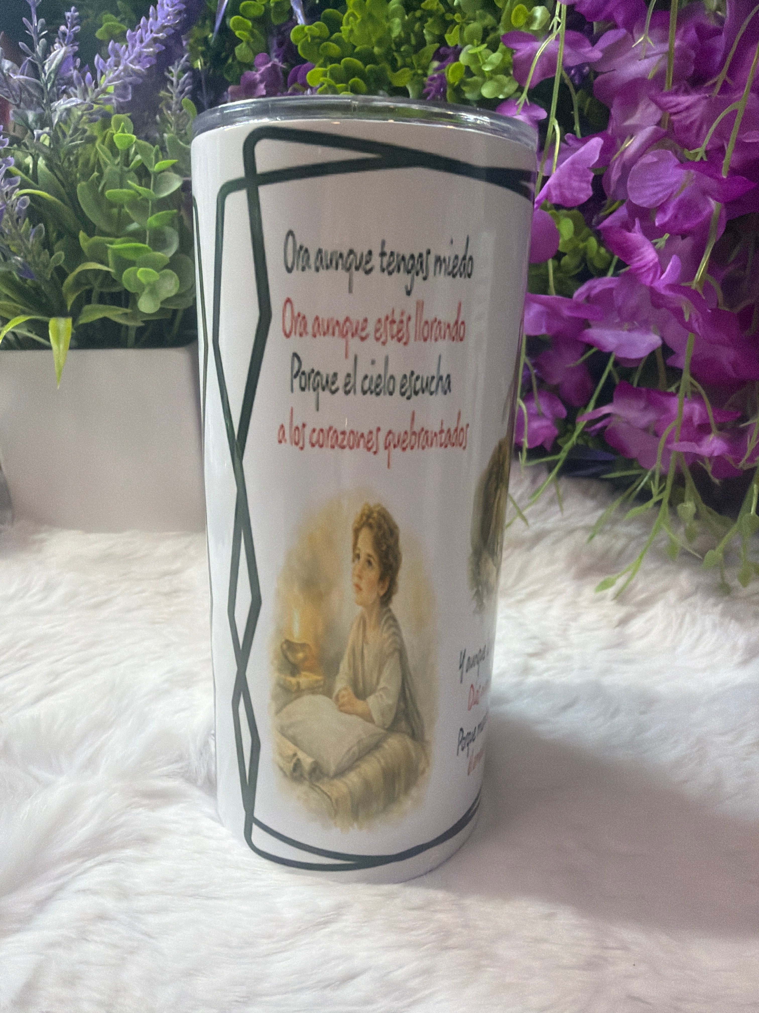 Hay poder en la oración tumbler 15 oz