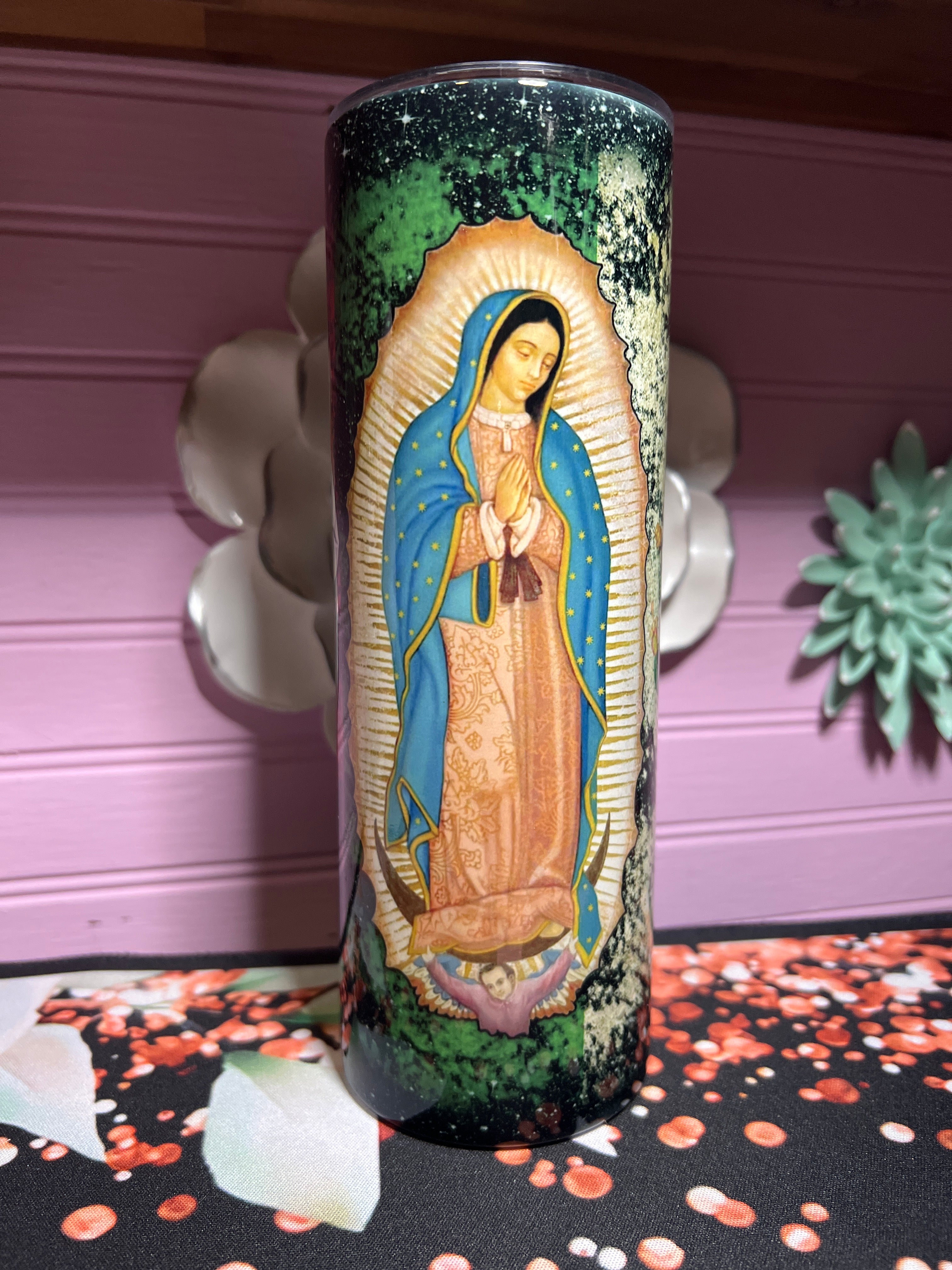 San Judas Tadeo tumbler 20oz