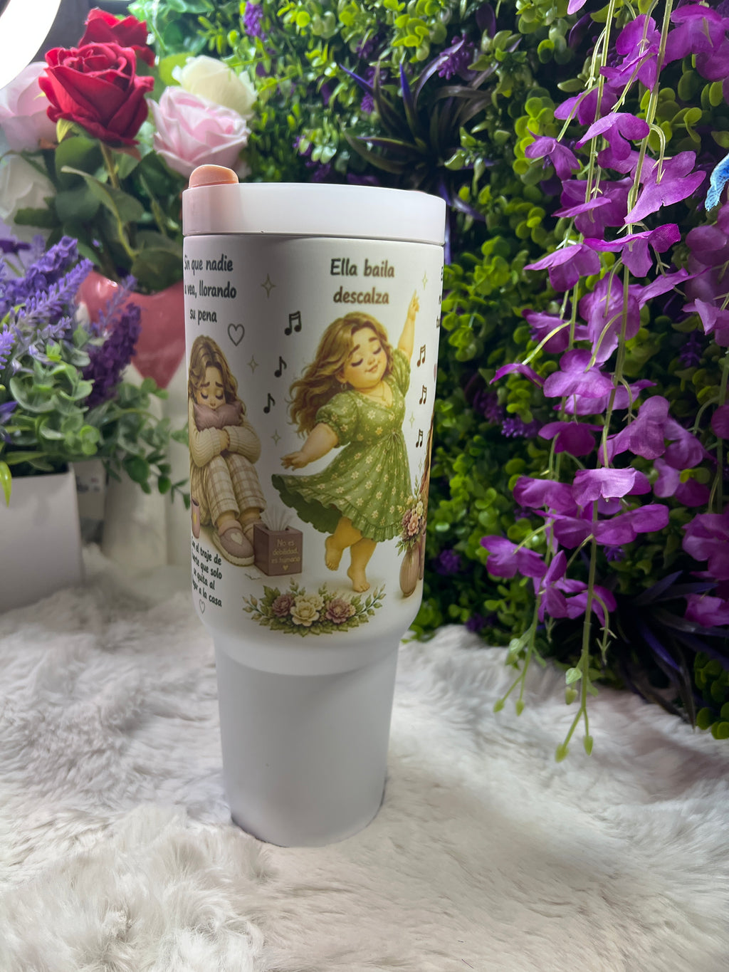 À la niña que fui tumbler 40 oz