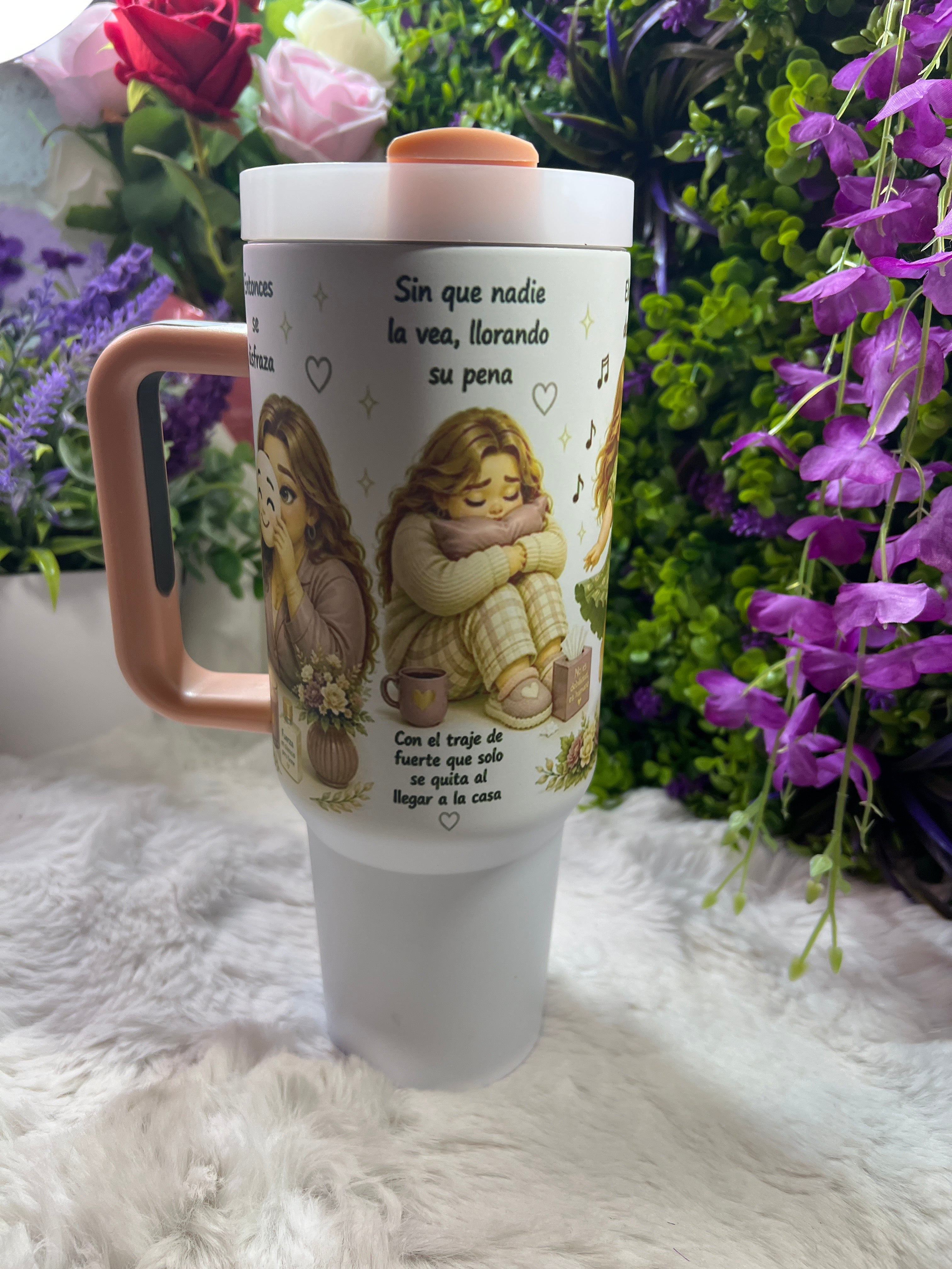 À la niña que fui tumbler 40 oz