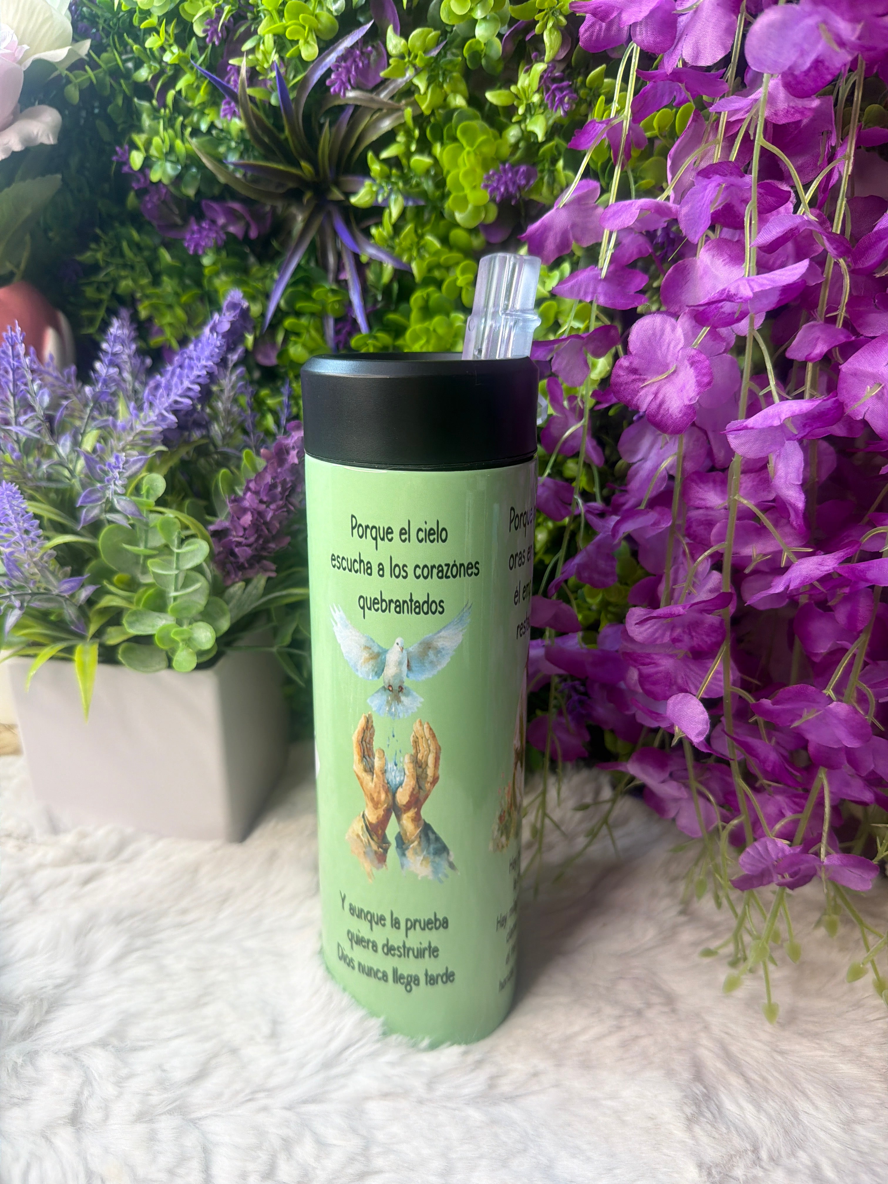Hay poder en la oración tumbler 20 oz