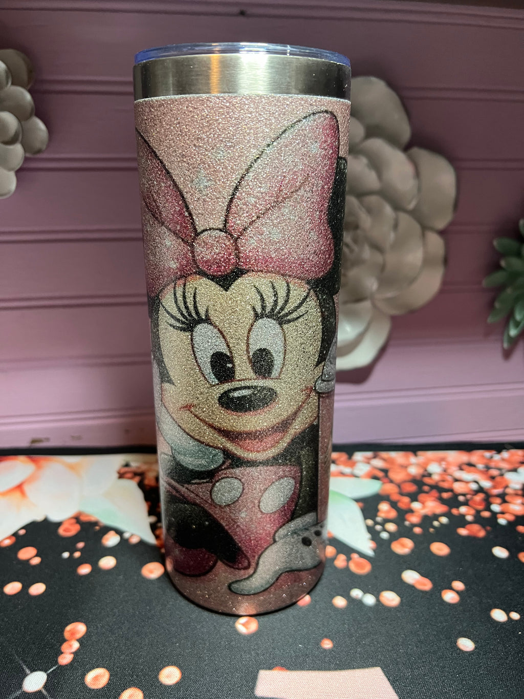 Pink tumbler 20 oz.