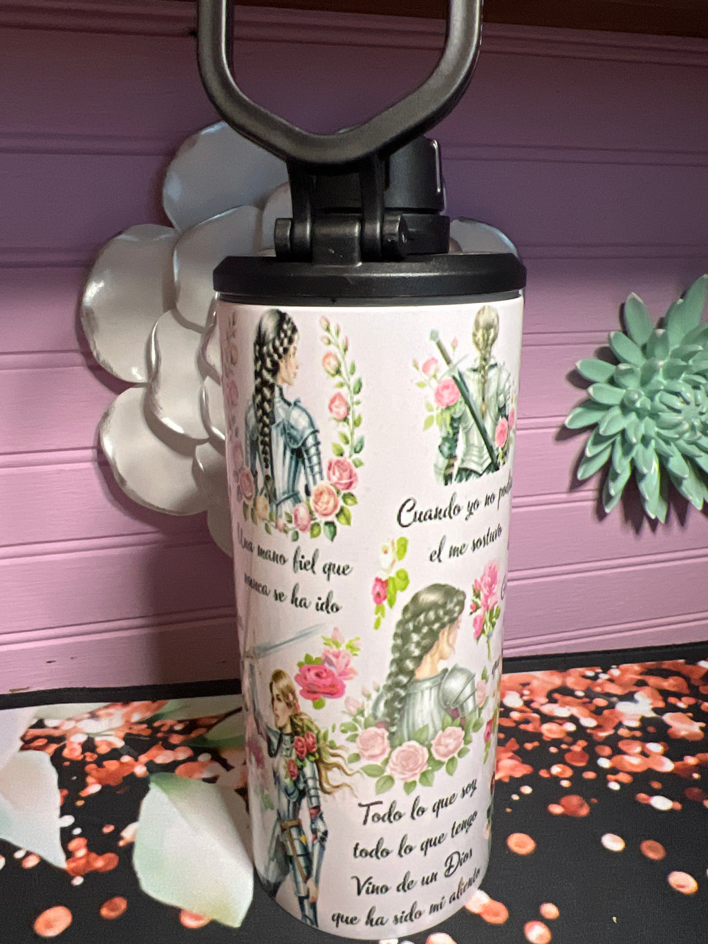 El deseo de Dios tumbler 15 oz 2 in 1