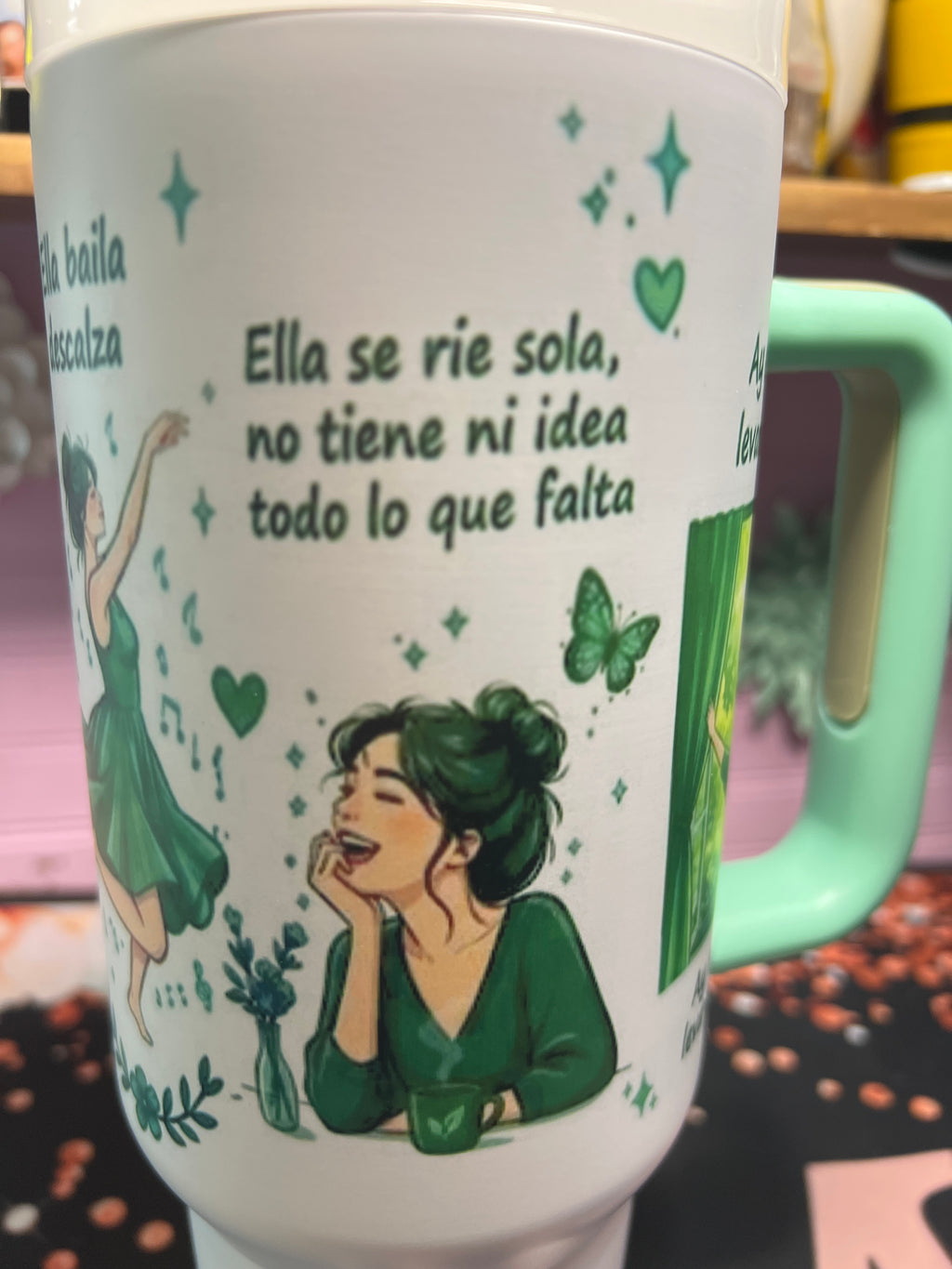 À la niña que fui tumbler 40 oz
