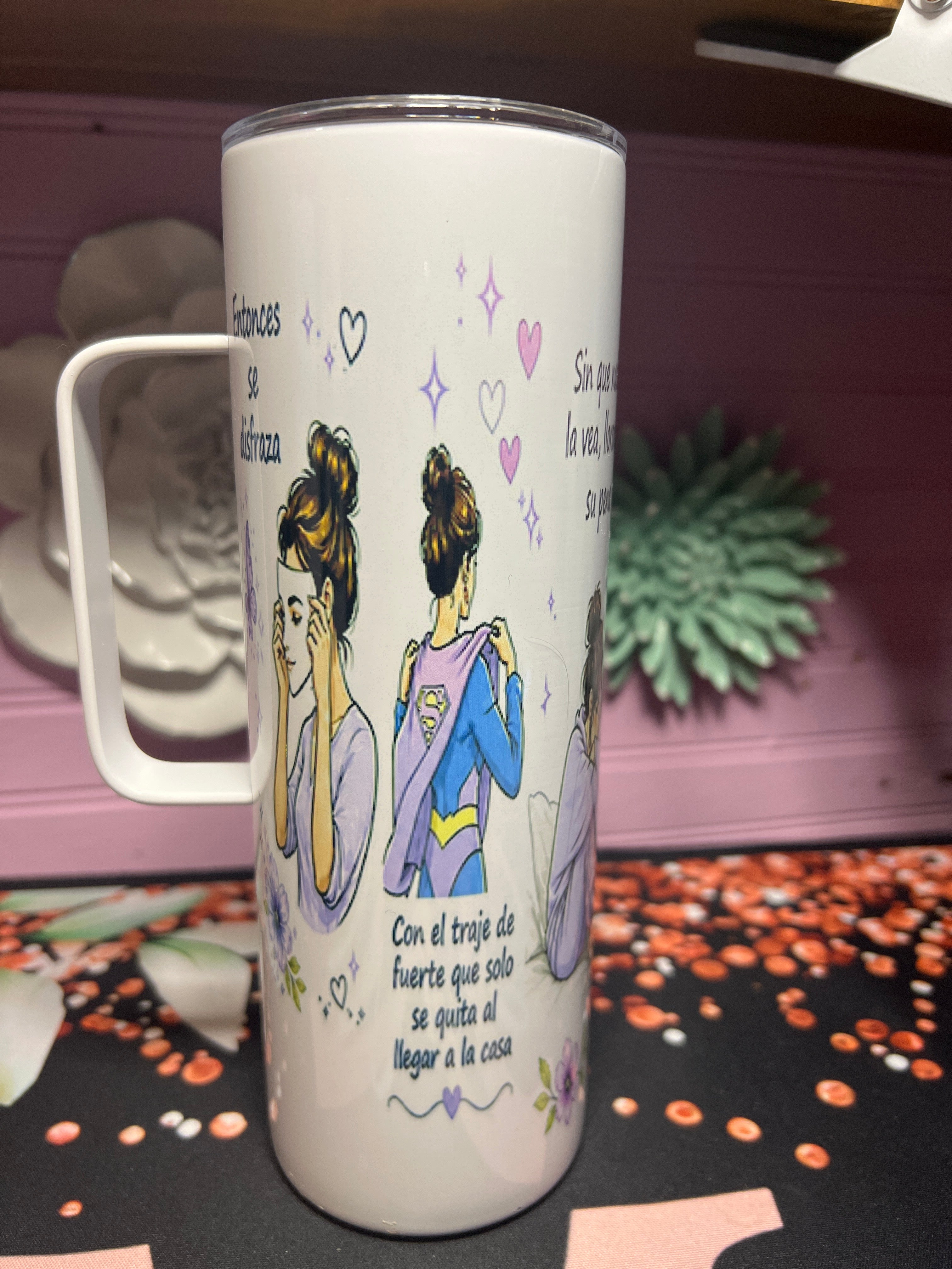 À la niña que fui tumbler 20 oz