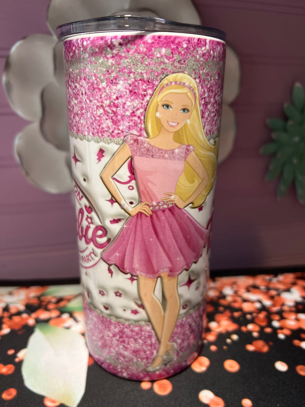 Barbie tumbler 15 oz