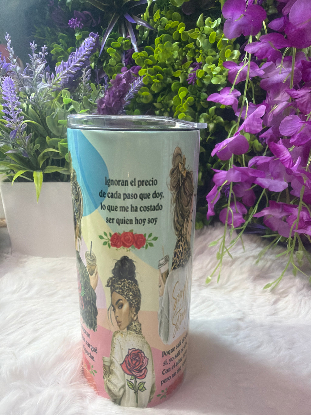 Salí de ahí tumbler 15 oz  2 in 1