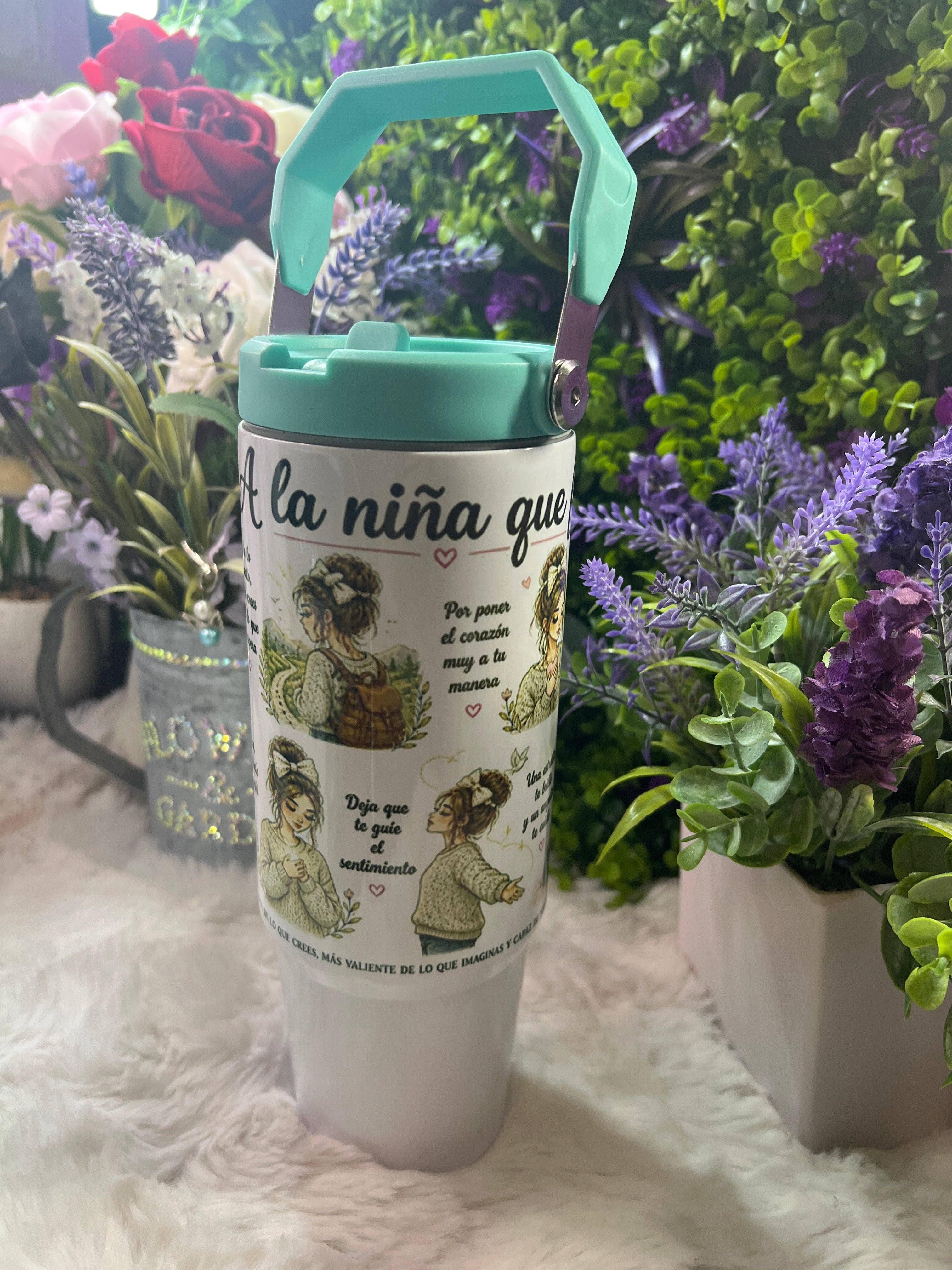À la niña que fui tumbler 30 oz