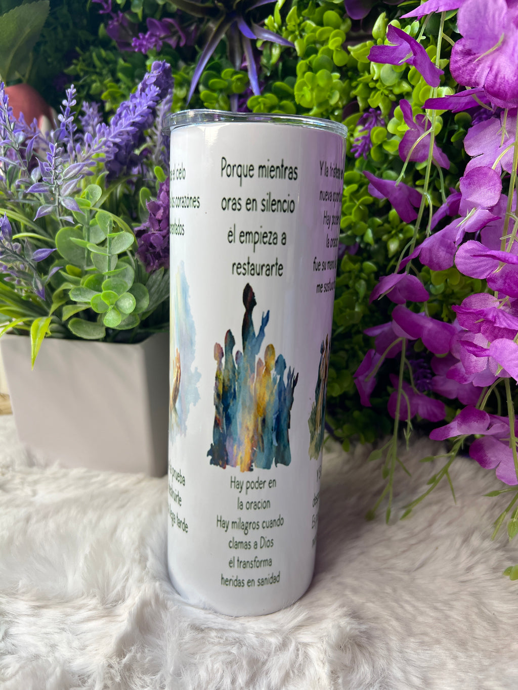 Hay poder en la oración tumbler 20 oz