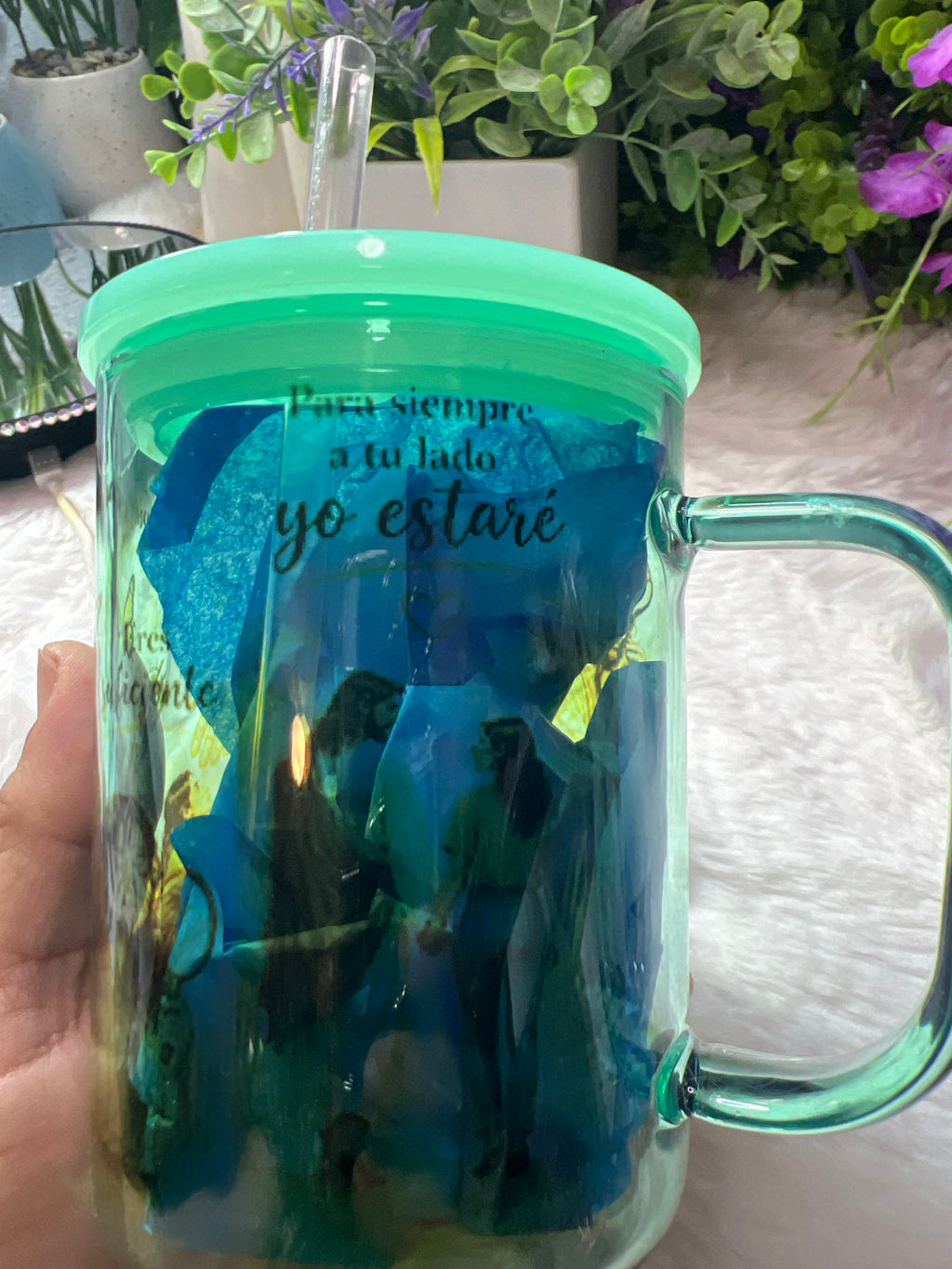 Se Fuerte glass cup 17 oz