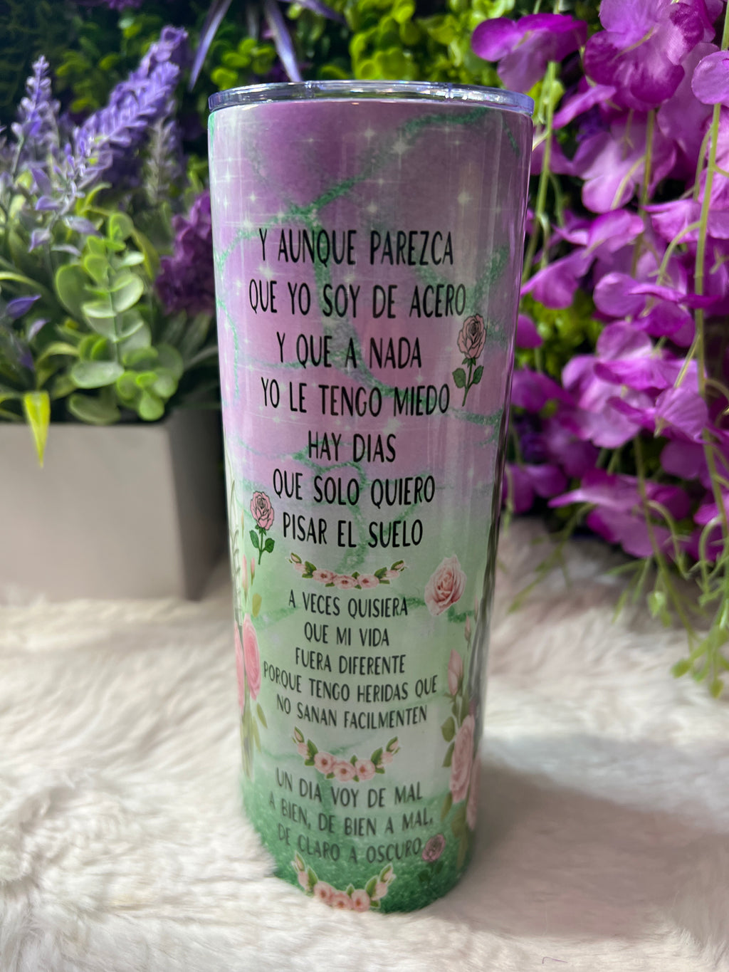 De bien a mal tumbler 20 oz