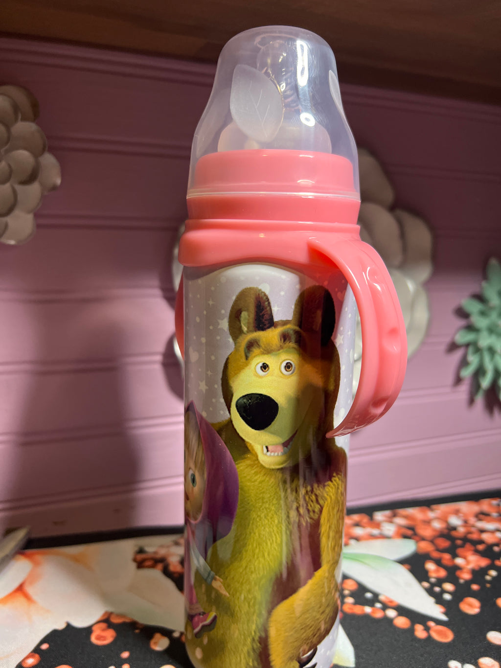Masha y el oso biberón 8 oz
