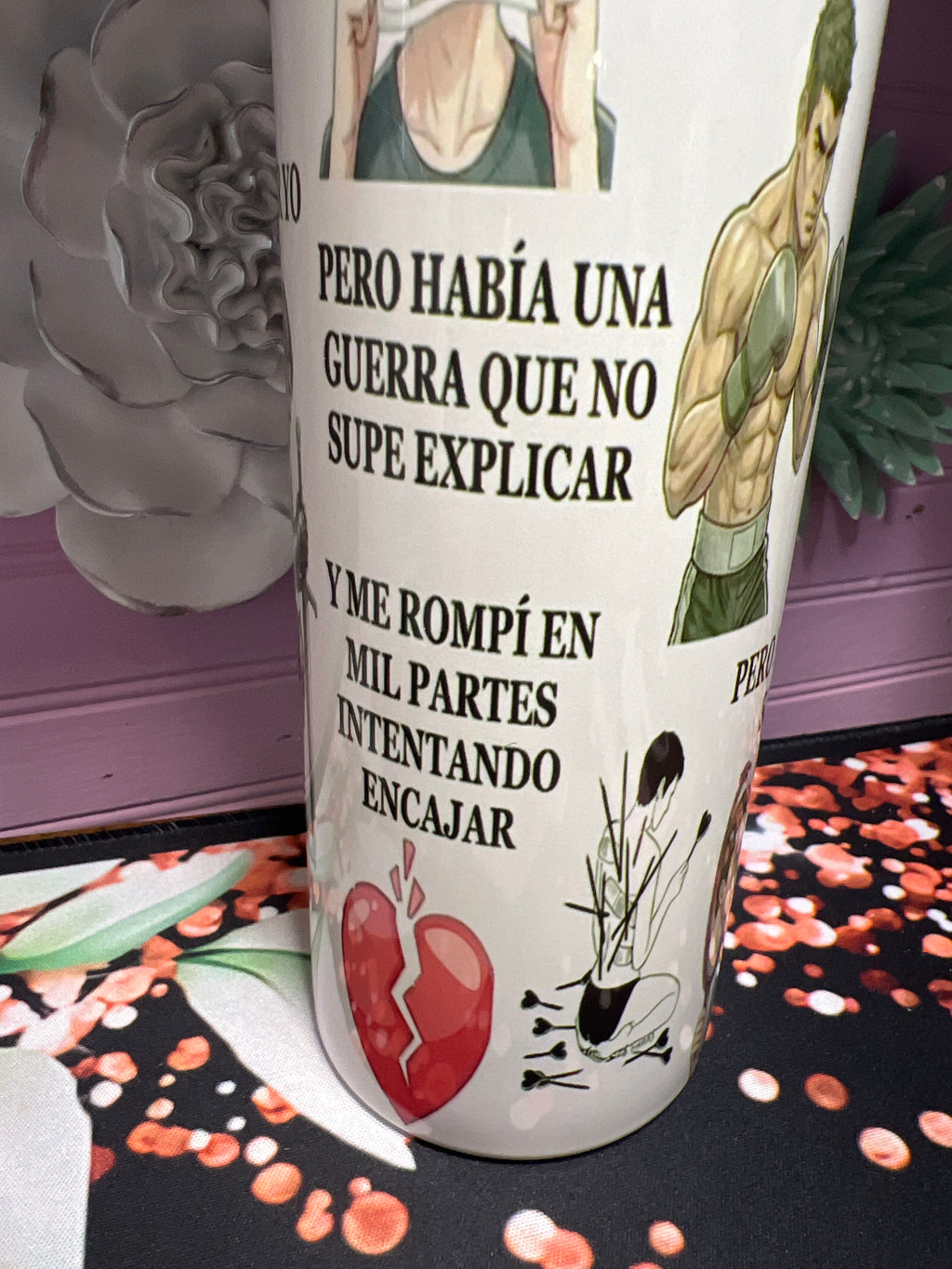 Nací para ser yo tumbler 20 oz