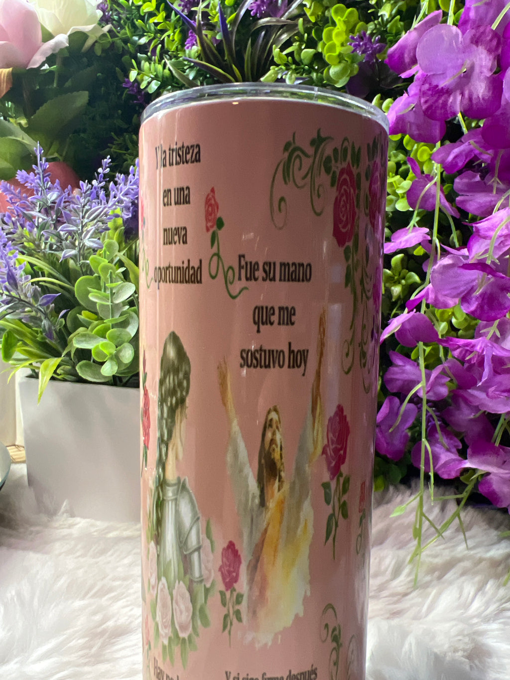 Hay poder en la oración tumbler 20 oz
