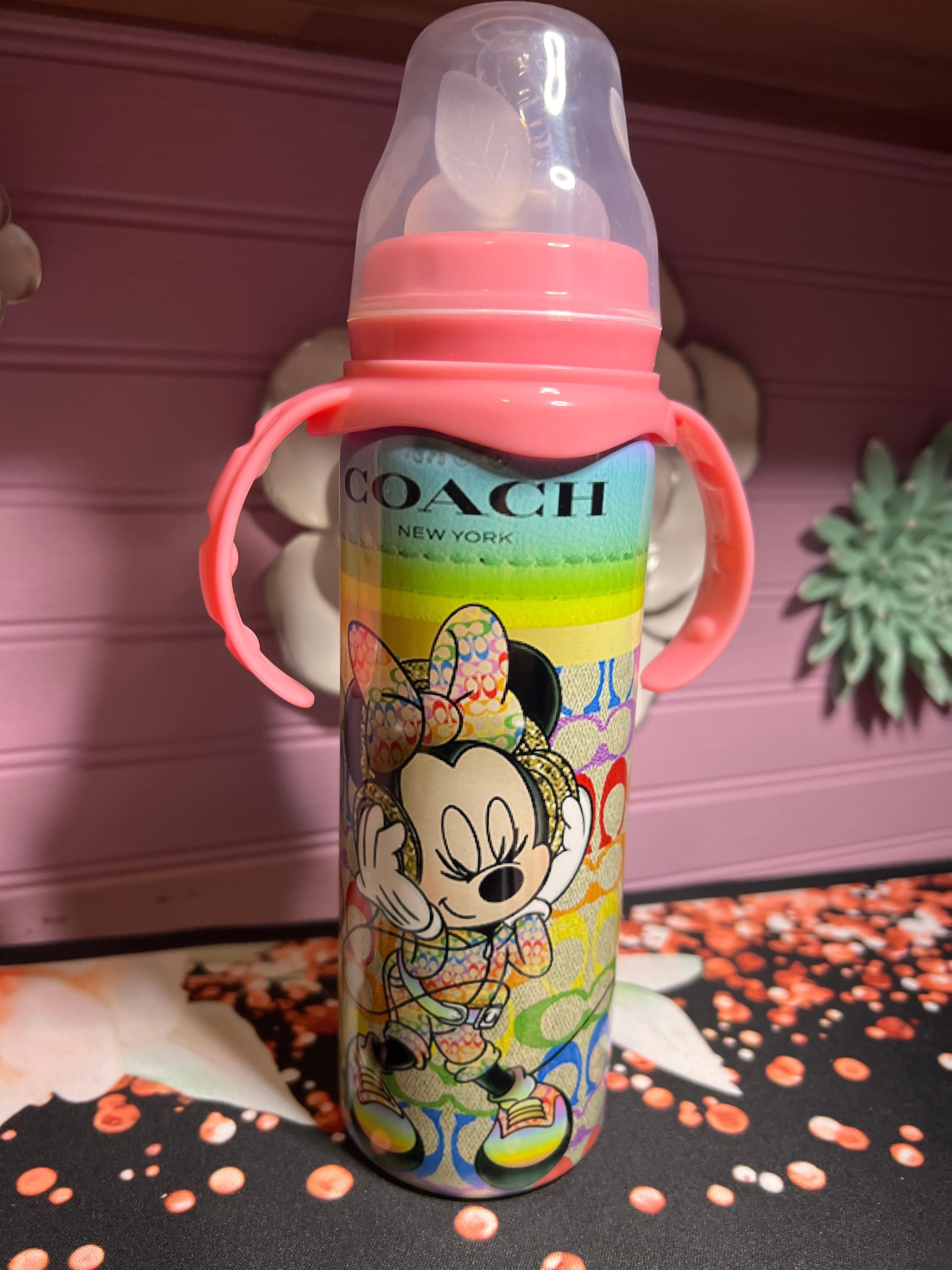 Coach biberón de 8 oz