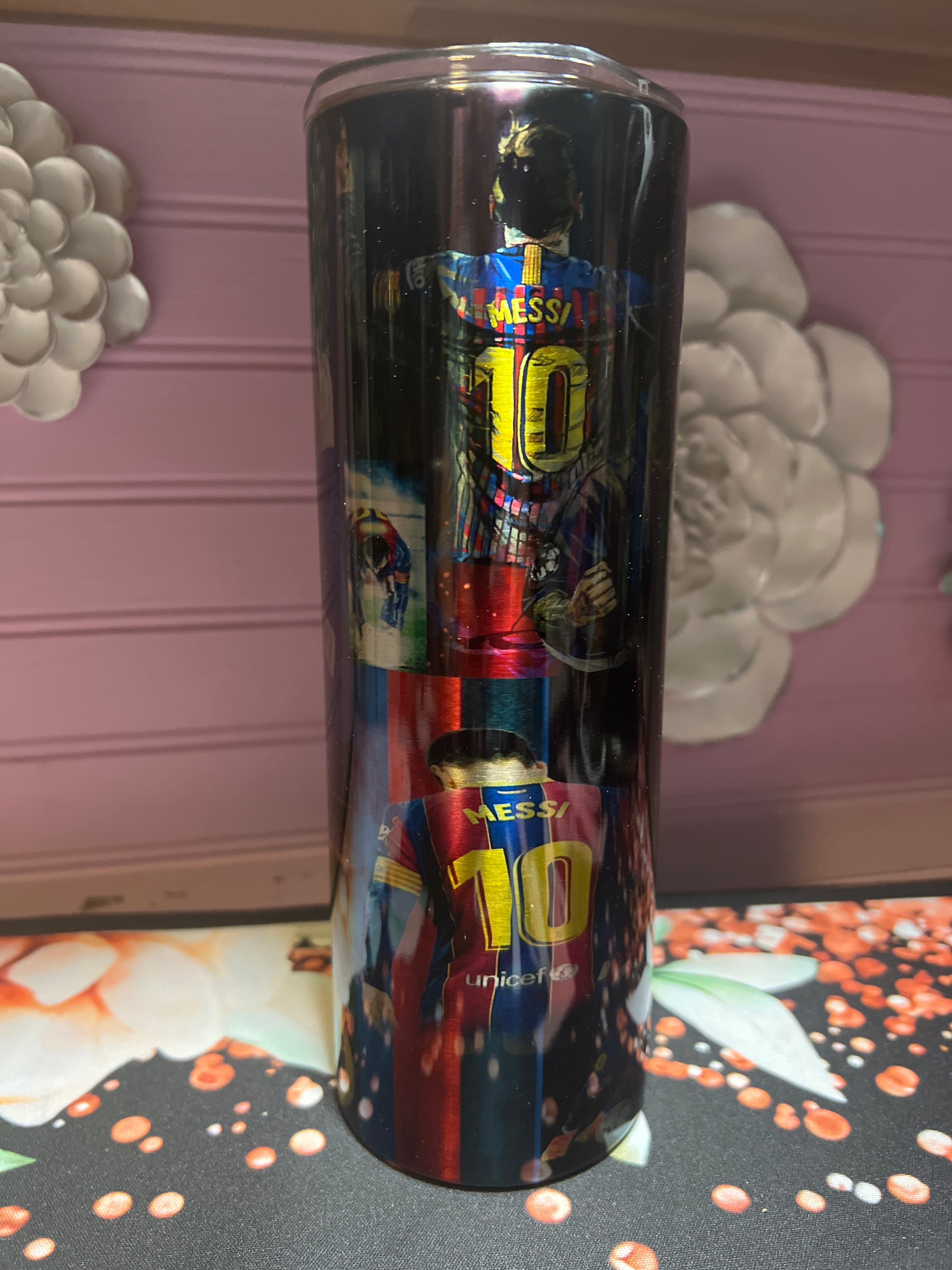 Messi tumbler 20 oz