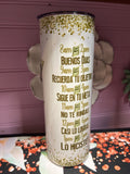 Las mujeres ya no lloran las mujeres facturan tumbler 20 oz