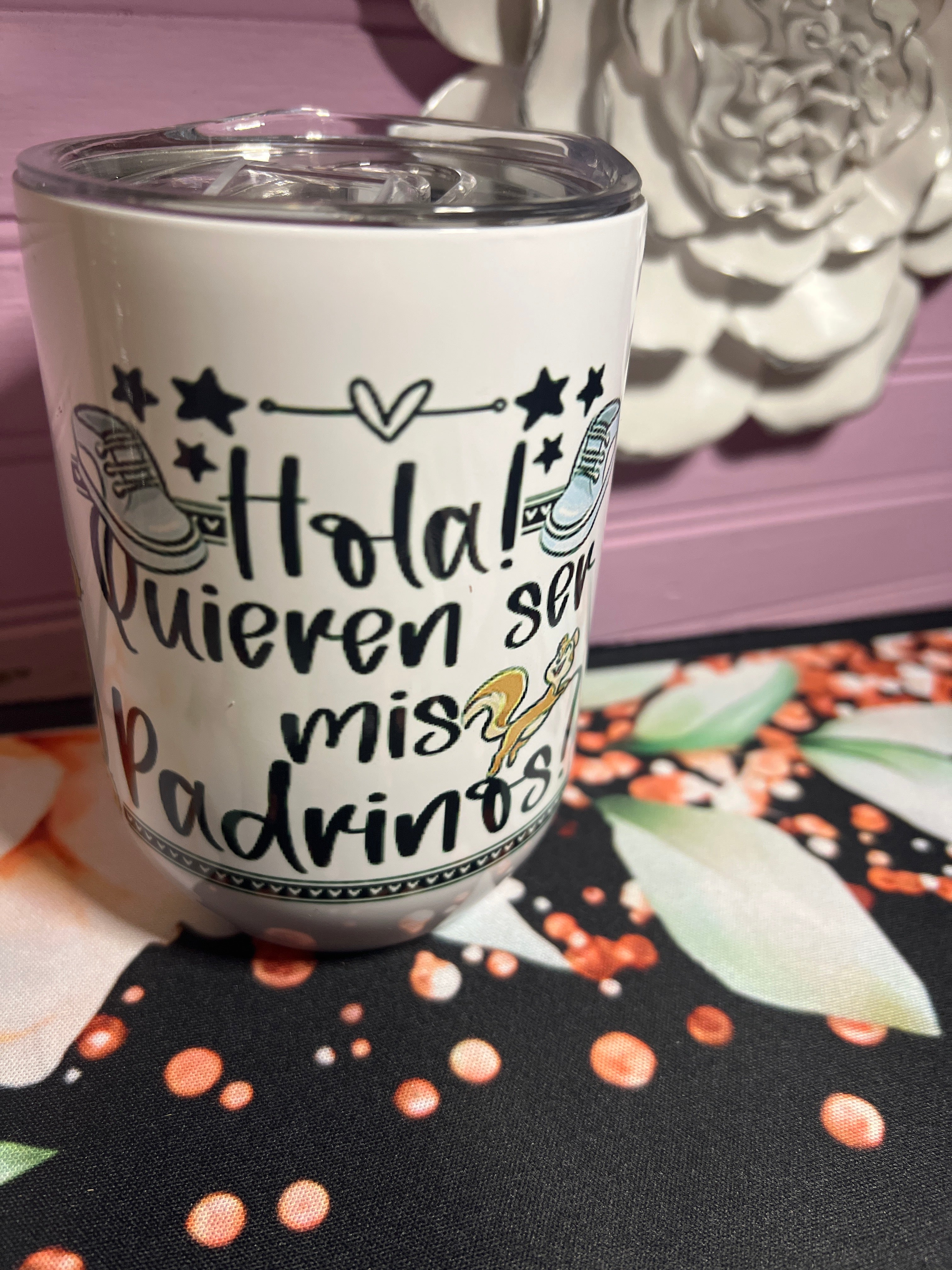 Padrino de bautizo cup 12 oz