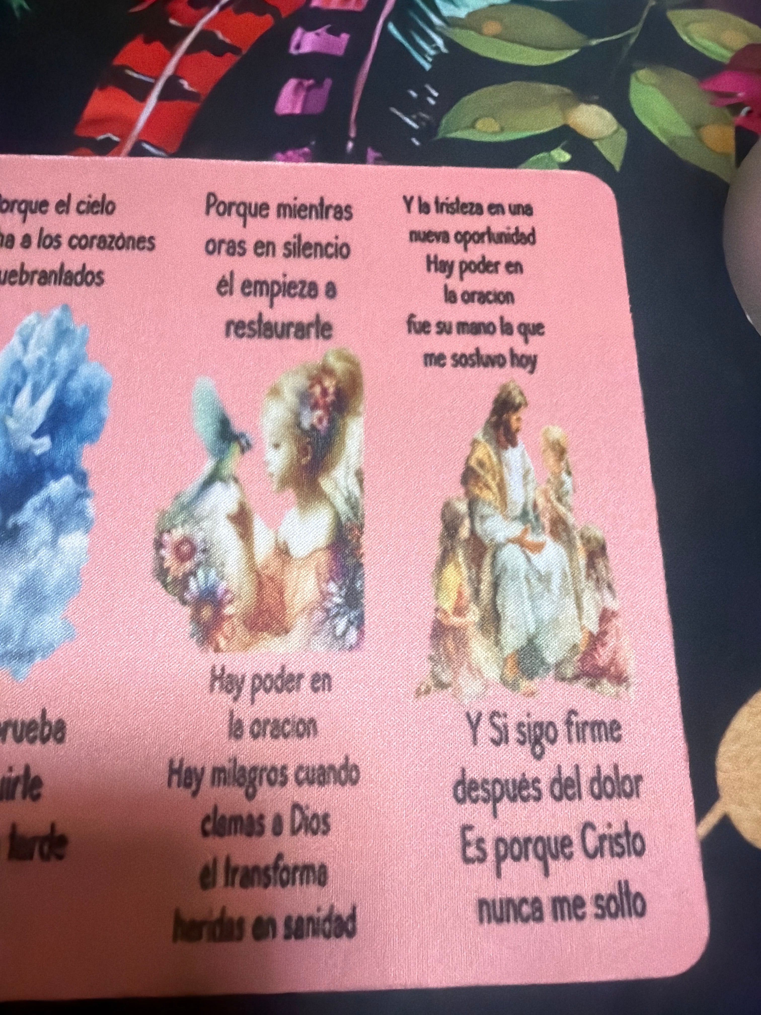 Hay poder en la oración tapete para mouse 8.7”x7.1”