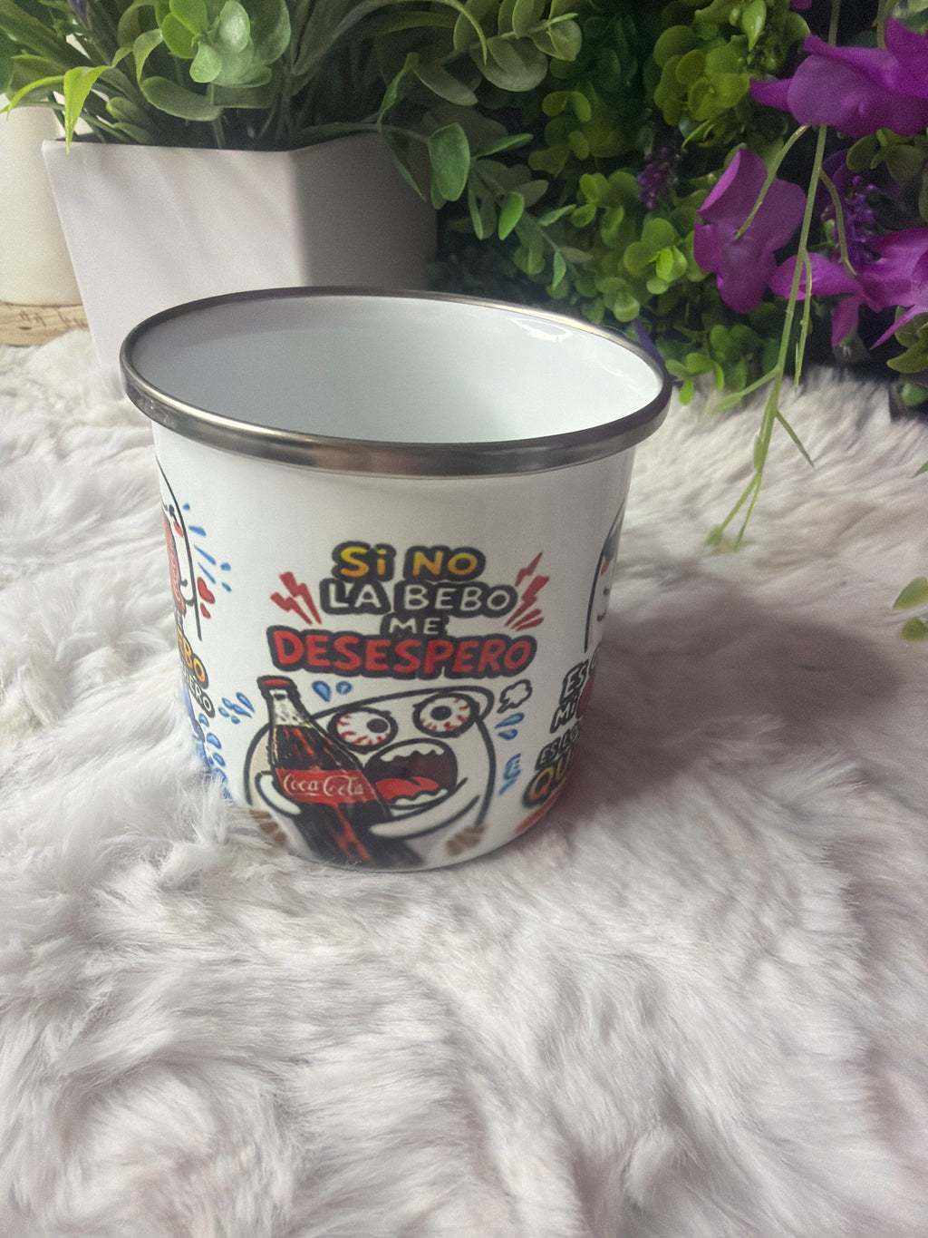 Coca taza de 12 oz