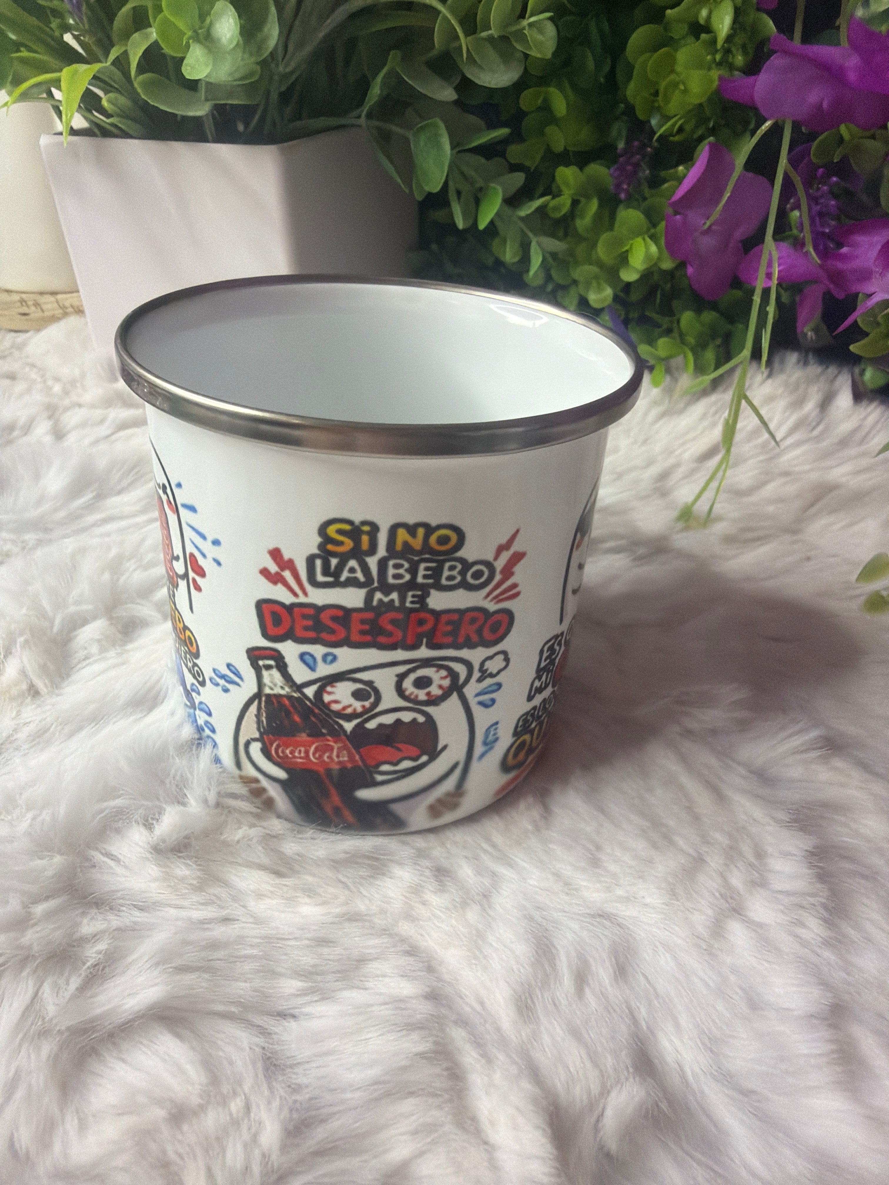 Coca taza de 12 oz
