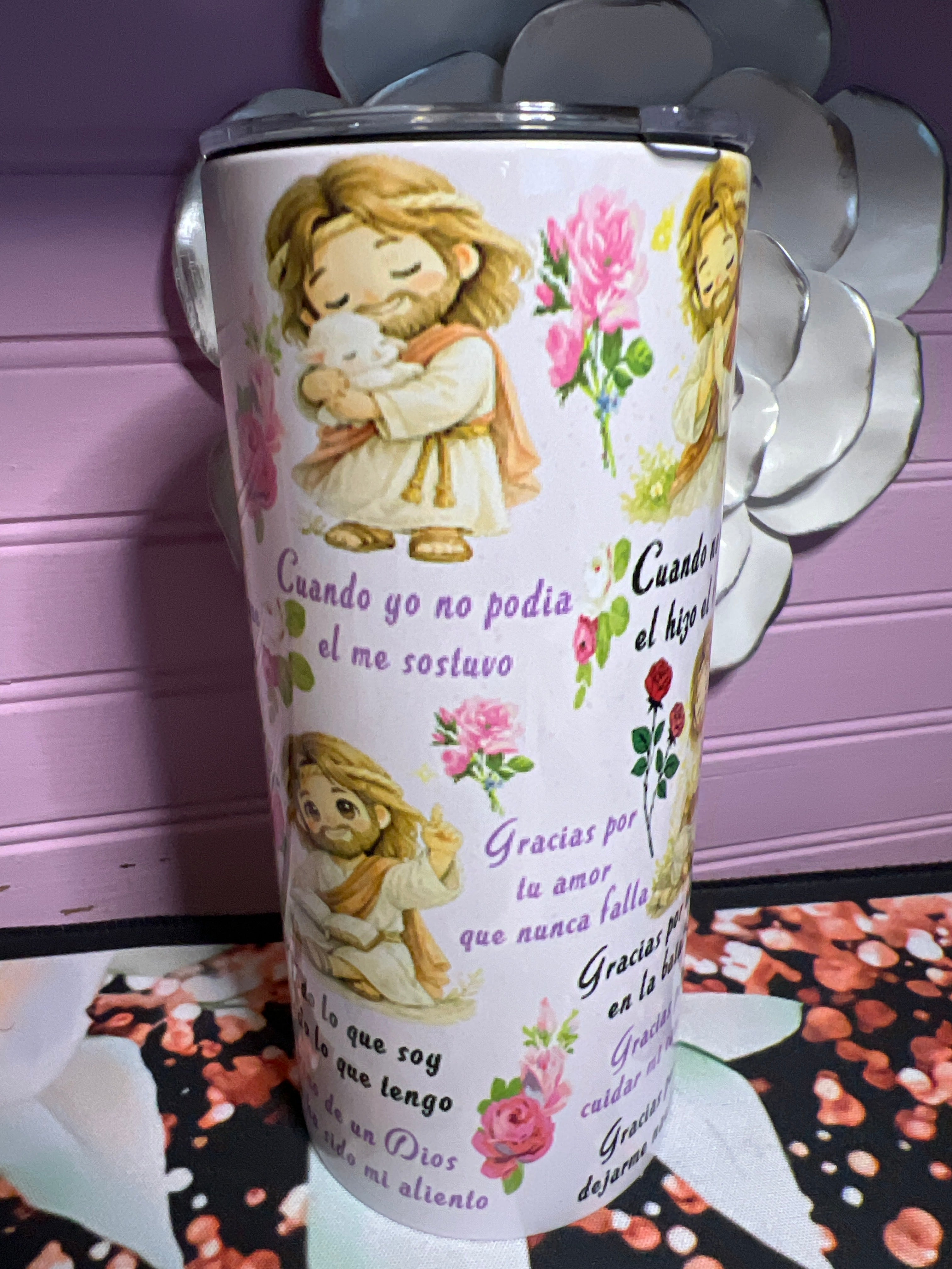 El deseo de Dios tumbler 15 oz.