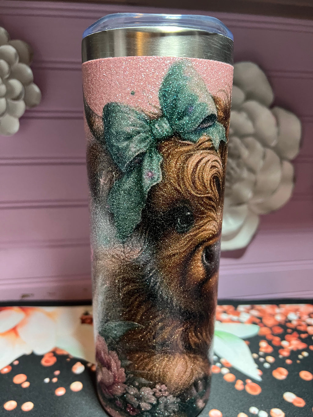 Tumbler 20oz cow