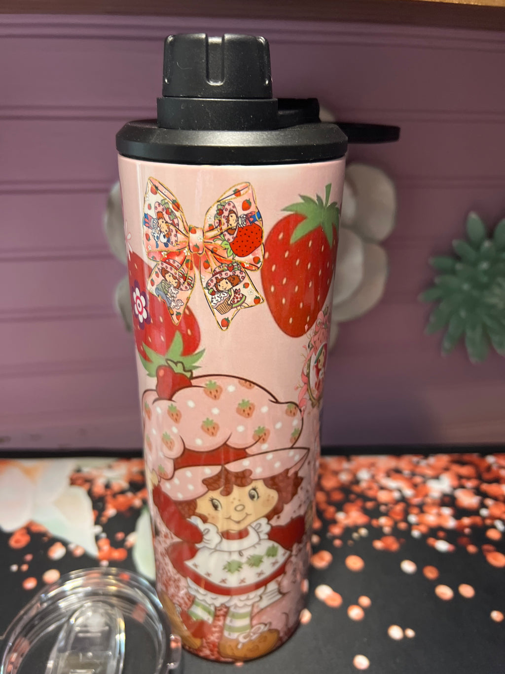 Rosa Fresita tumbler 20oz 2 in 1