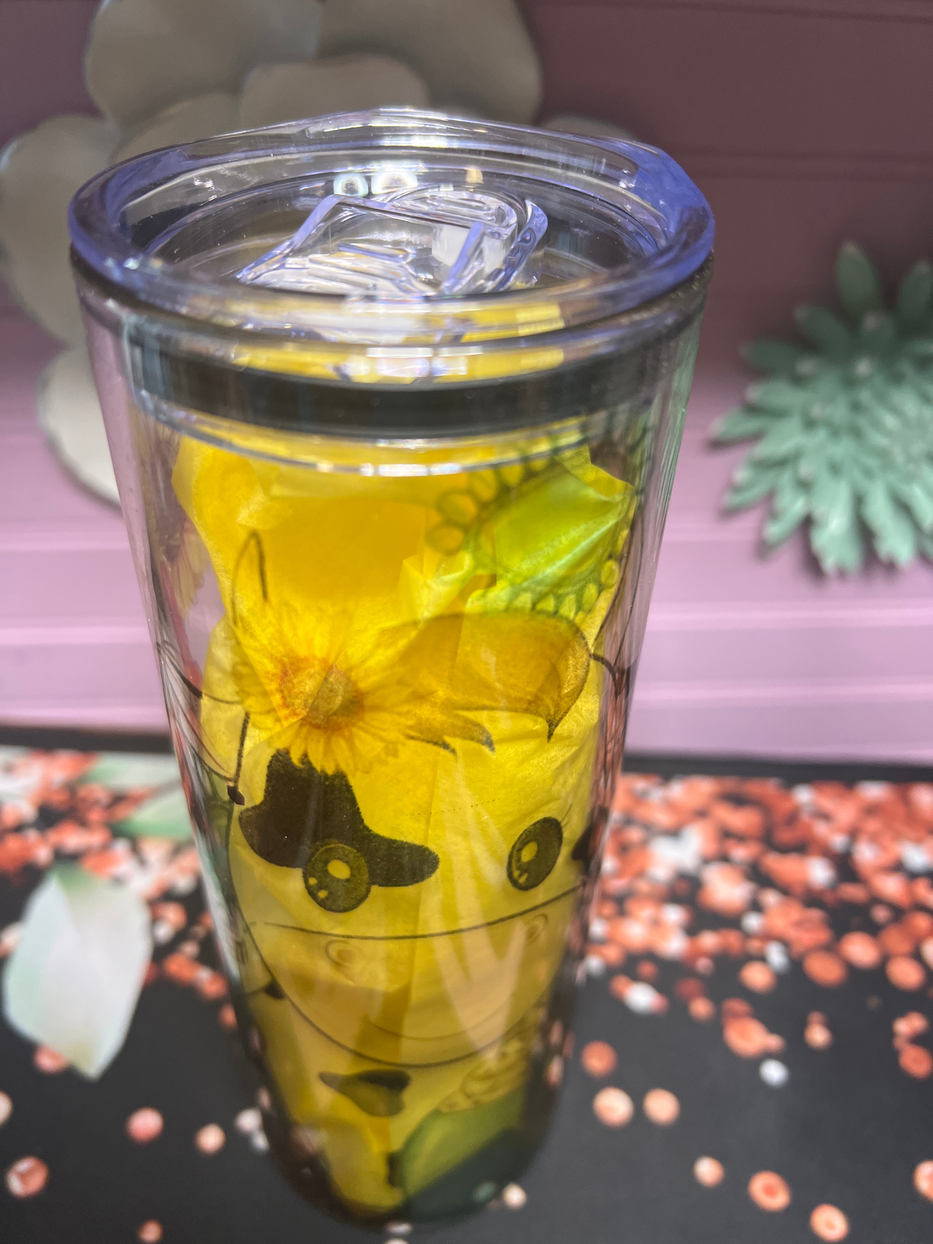 Vaquita coffe glass cup 20 oz