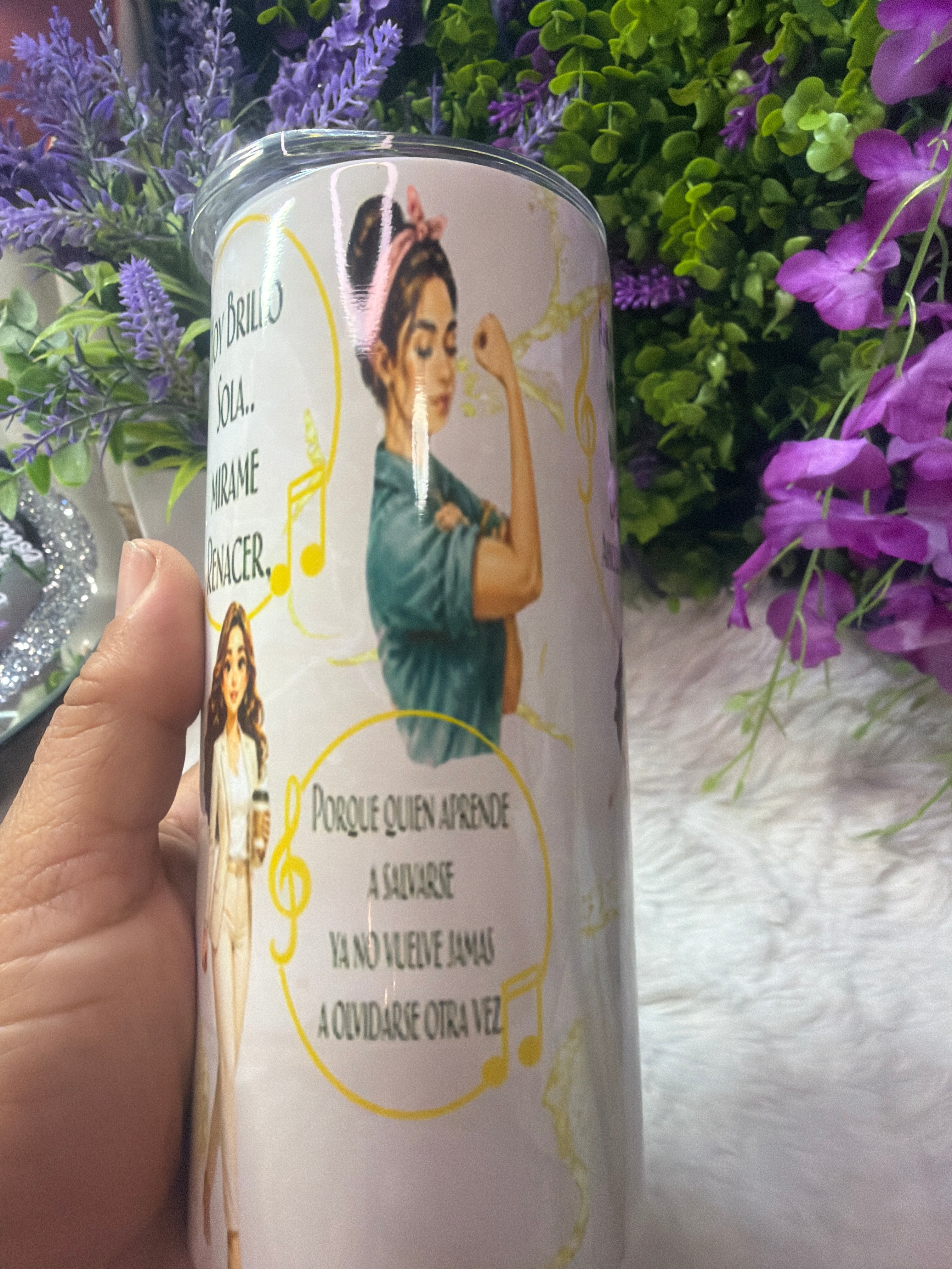 Hoy brilló sola tumbler 15 oz