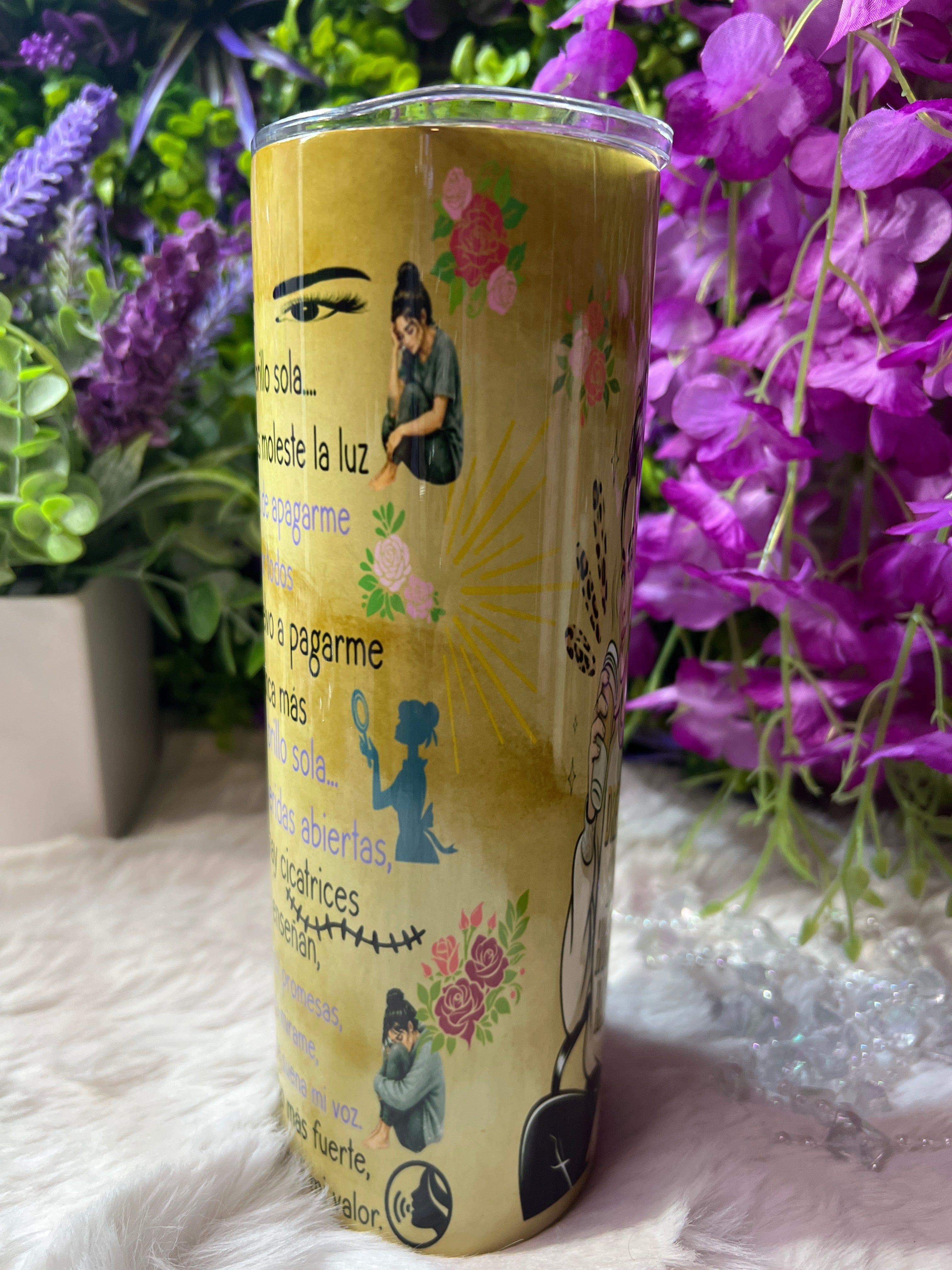 Hoy brilló sola tumbler 20 oz