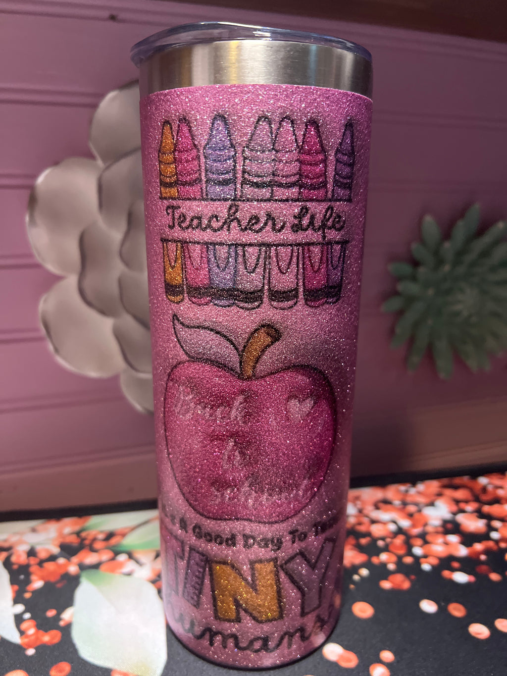 Teacher life tumbler 20 oz