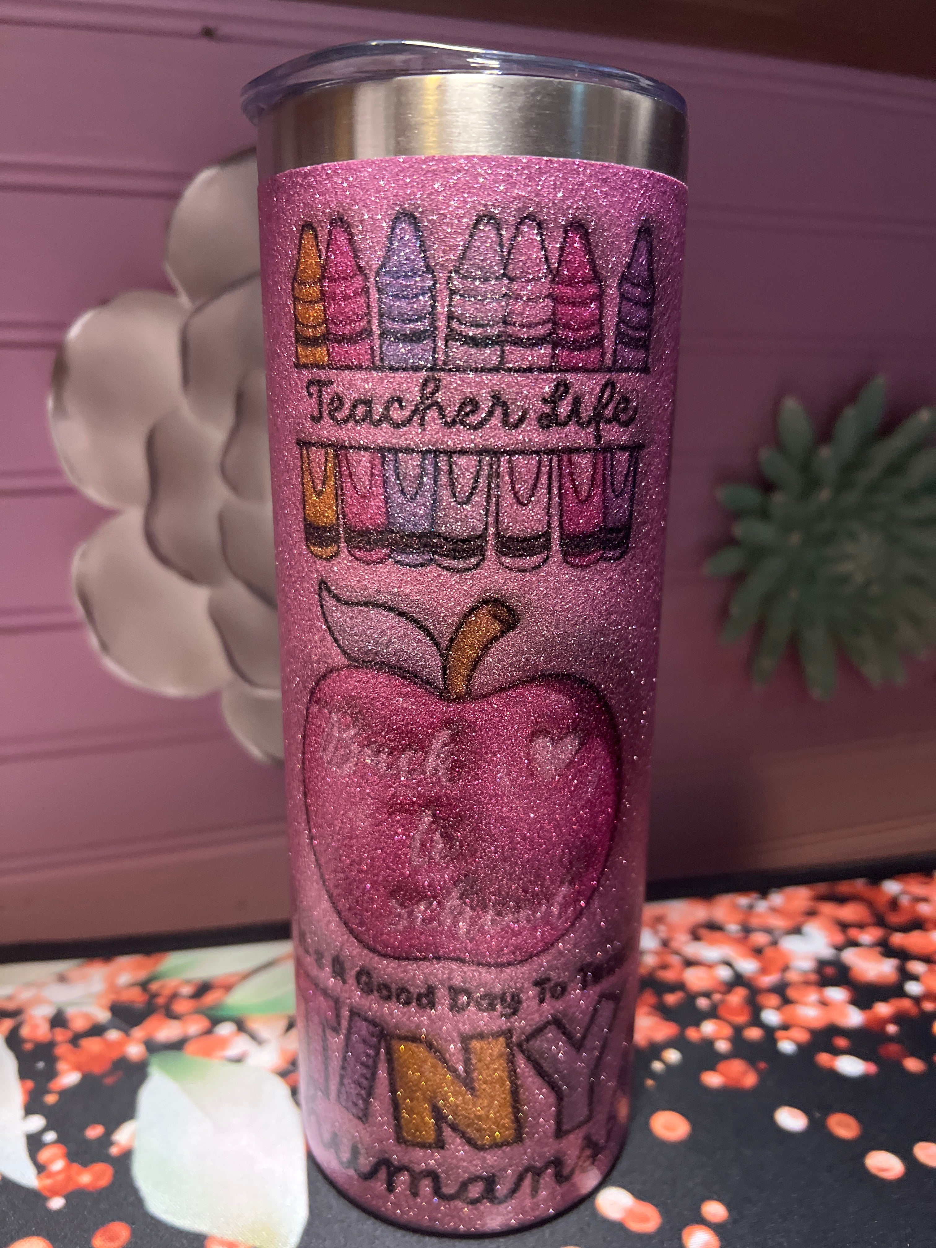 Teacher life tumbler 20 oz