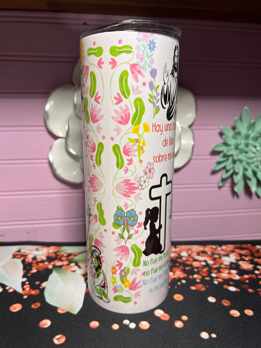 El deseo de Dios tumbler 20oz