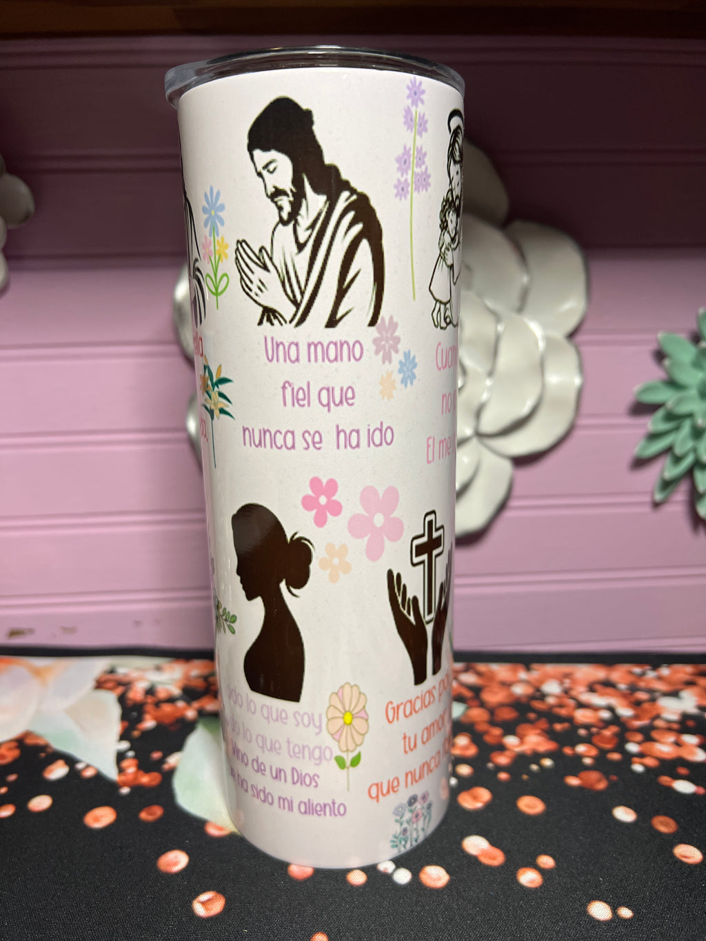 El deseo de Dios tumbler 20oz