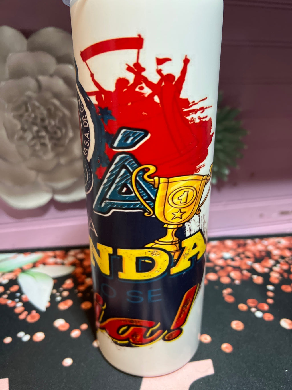 Chivas Papá eres una leyenda que no se raja tumbler 20oz