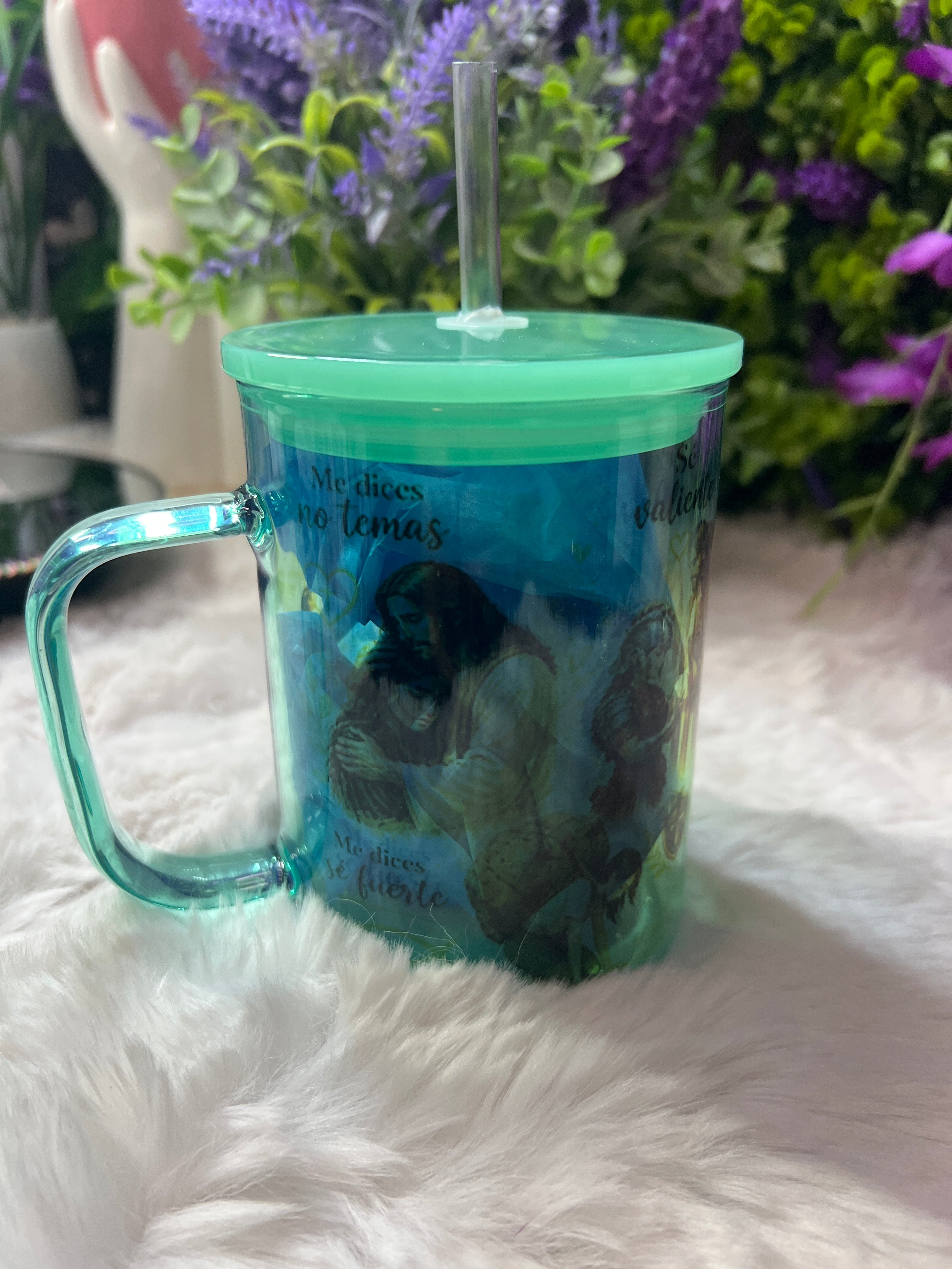 Se Fuerte glass cup 17 oz