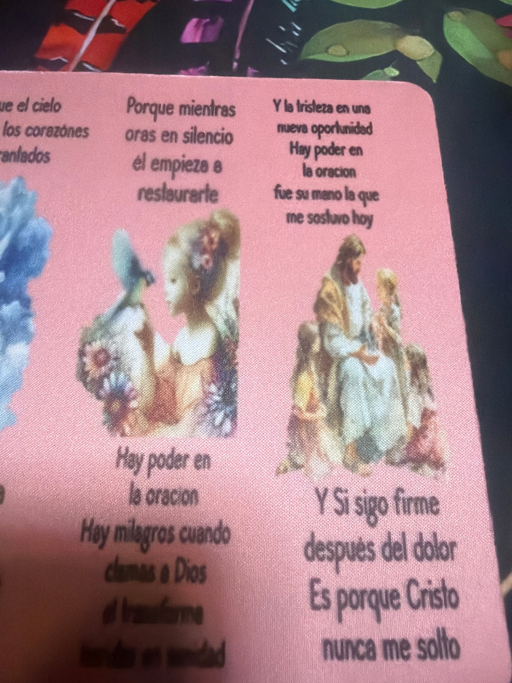 Hay poder en la oración tapete para mouse 8.7”x7.1”