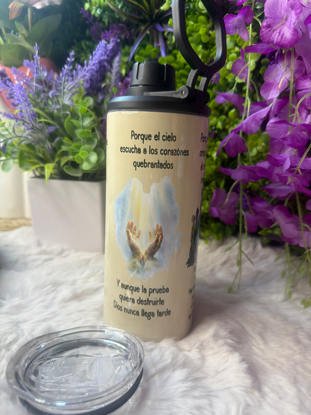 Hay poder en la oración tumbler 15 oz 2 in 1