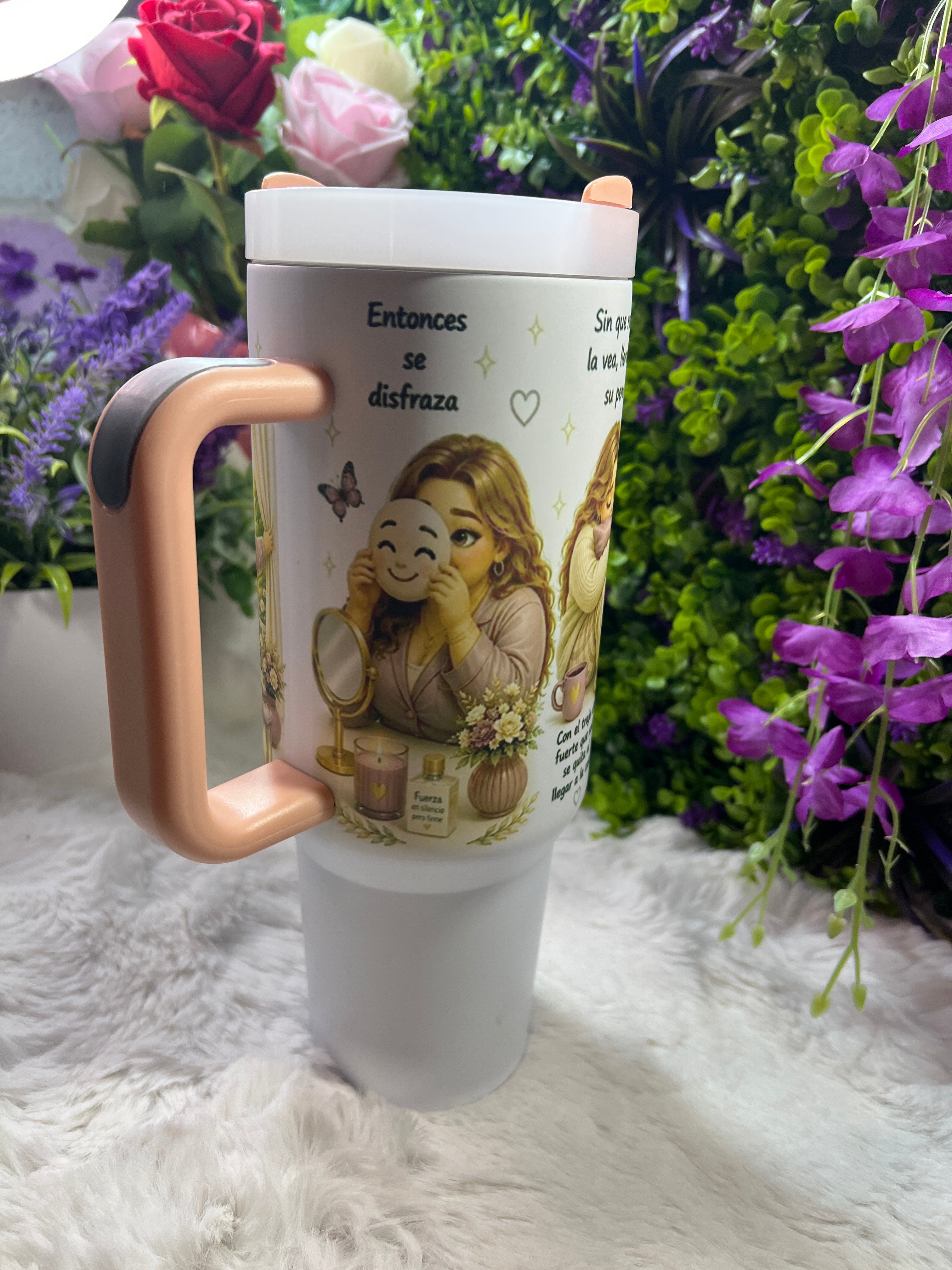 À la niña que fui tumbler 40 oz
