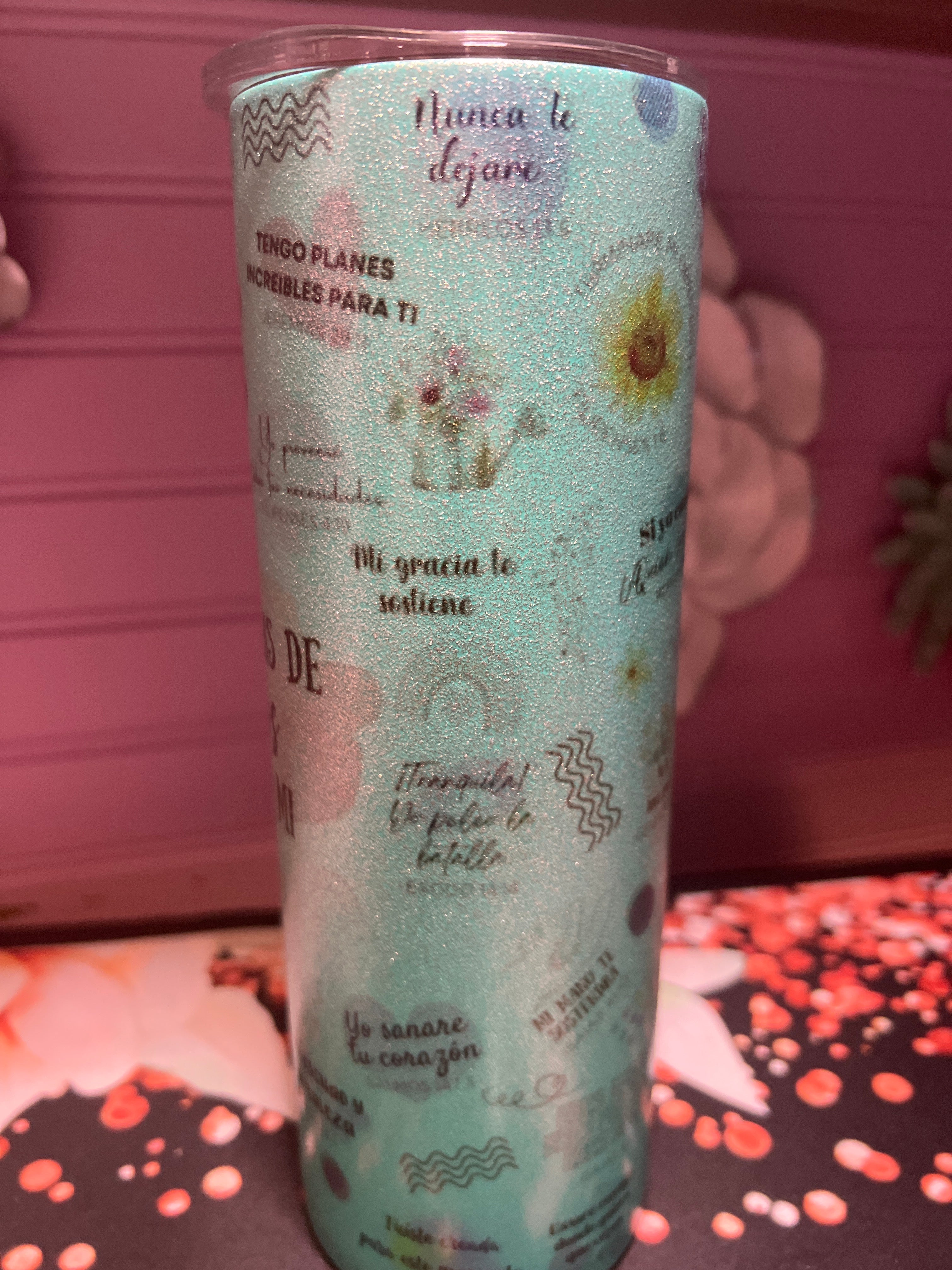 Promesa de Dios para mi tumbler 20oz