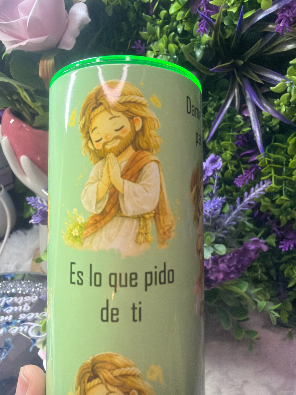Un día à la vez tumbler 20 oz