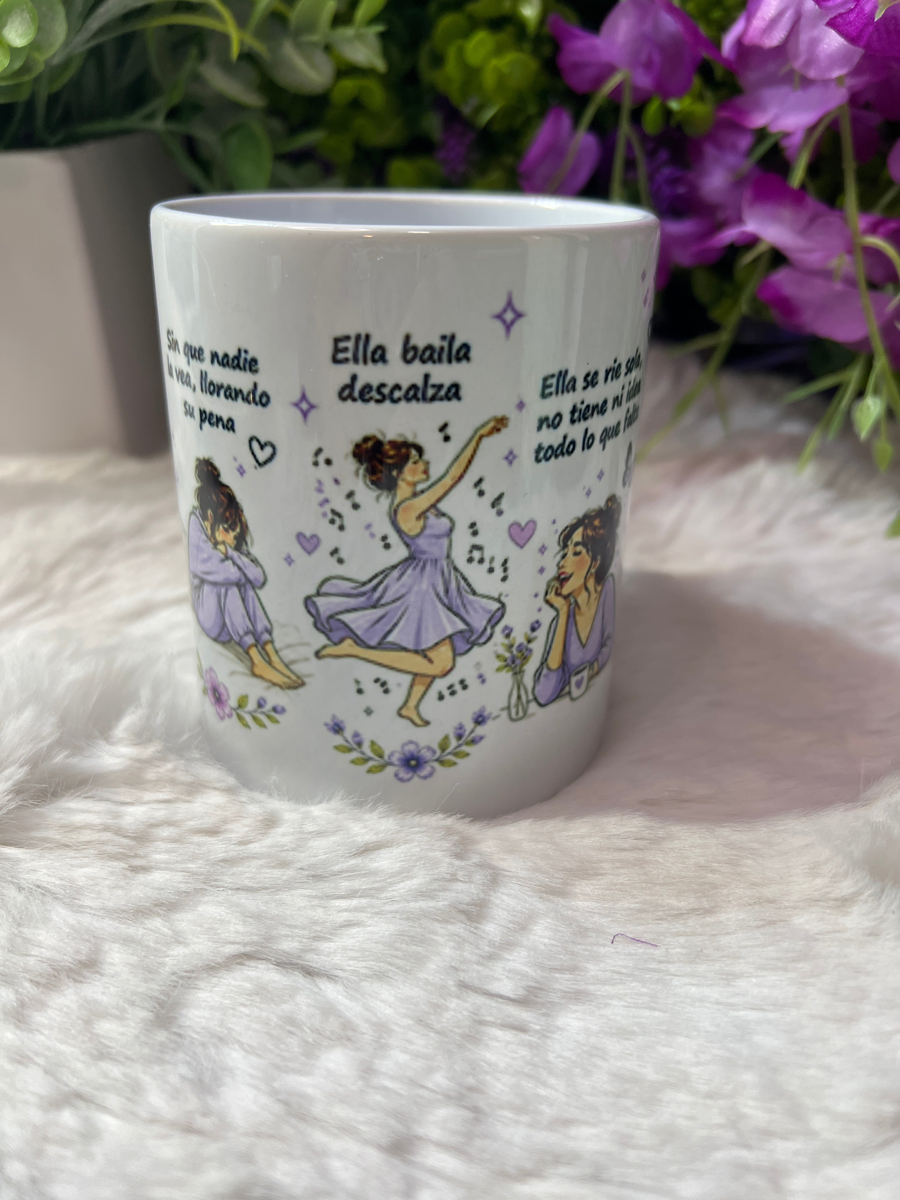 À la niña que fui taza 11 oz