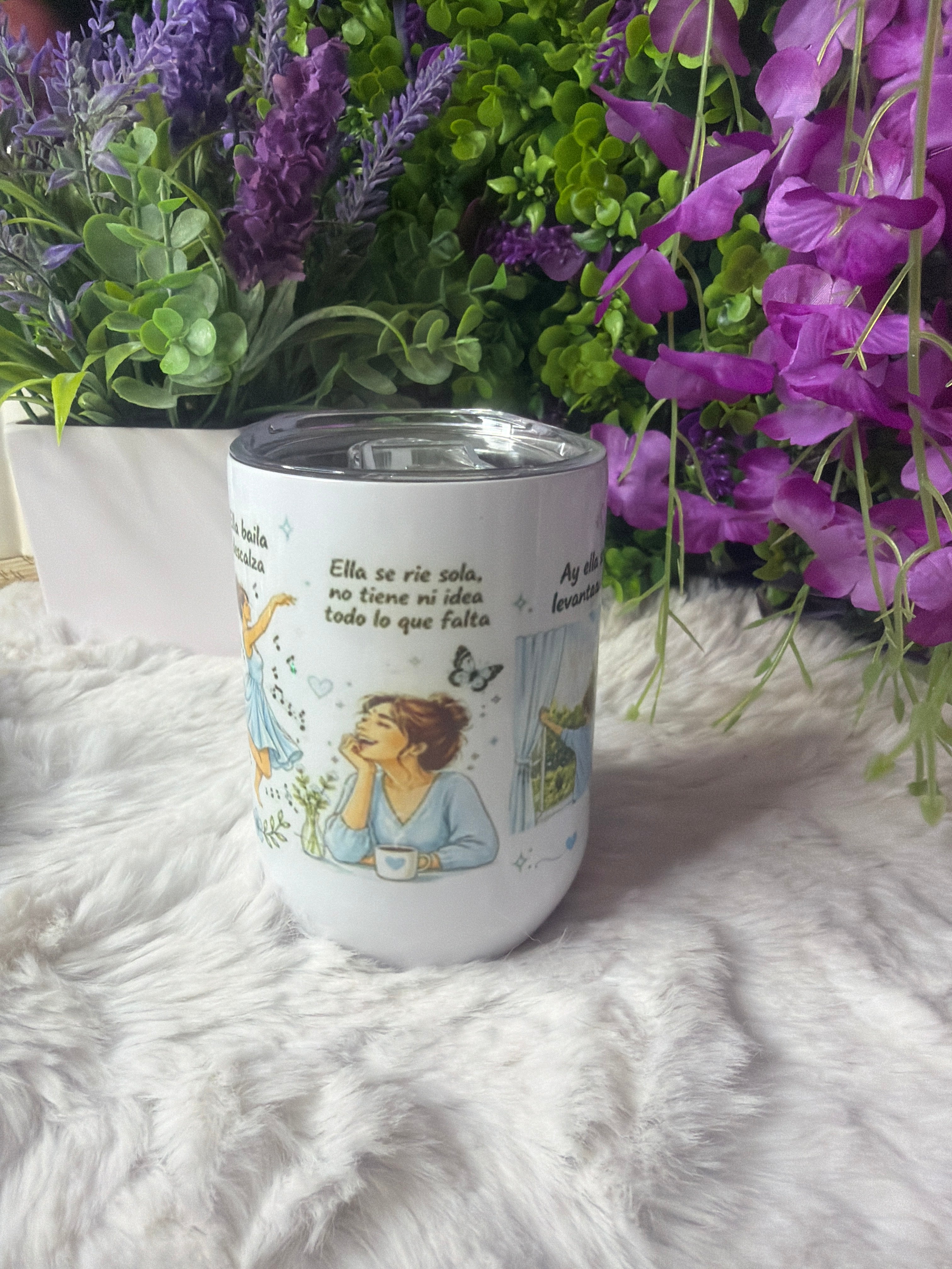 À la niña que fui cup 12 oz