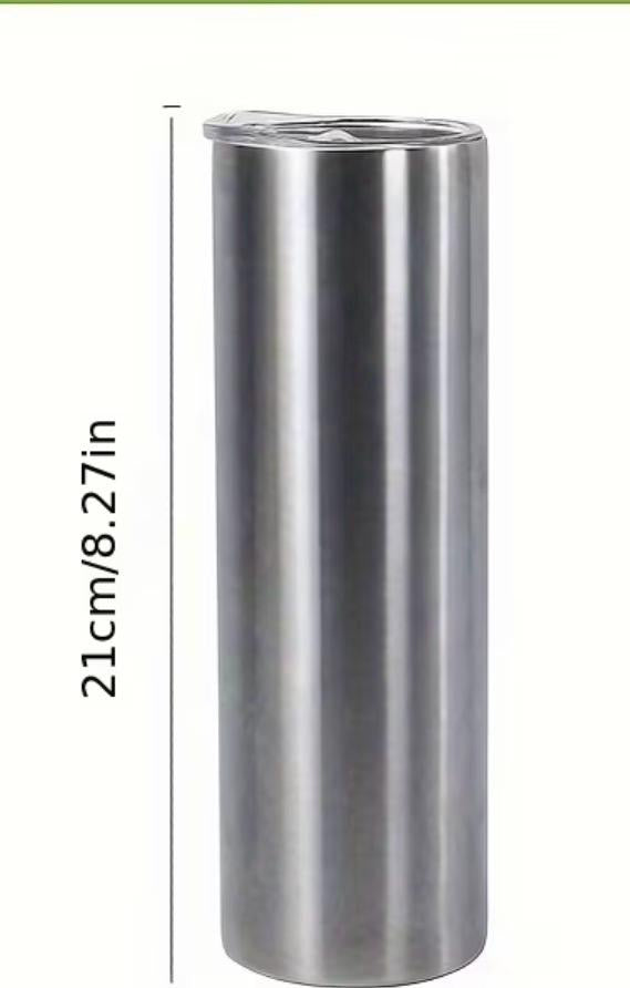 Hombre de Fe acero inoxidable tumbler 20 oz