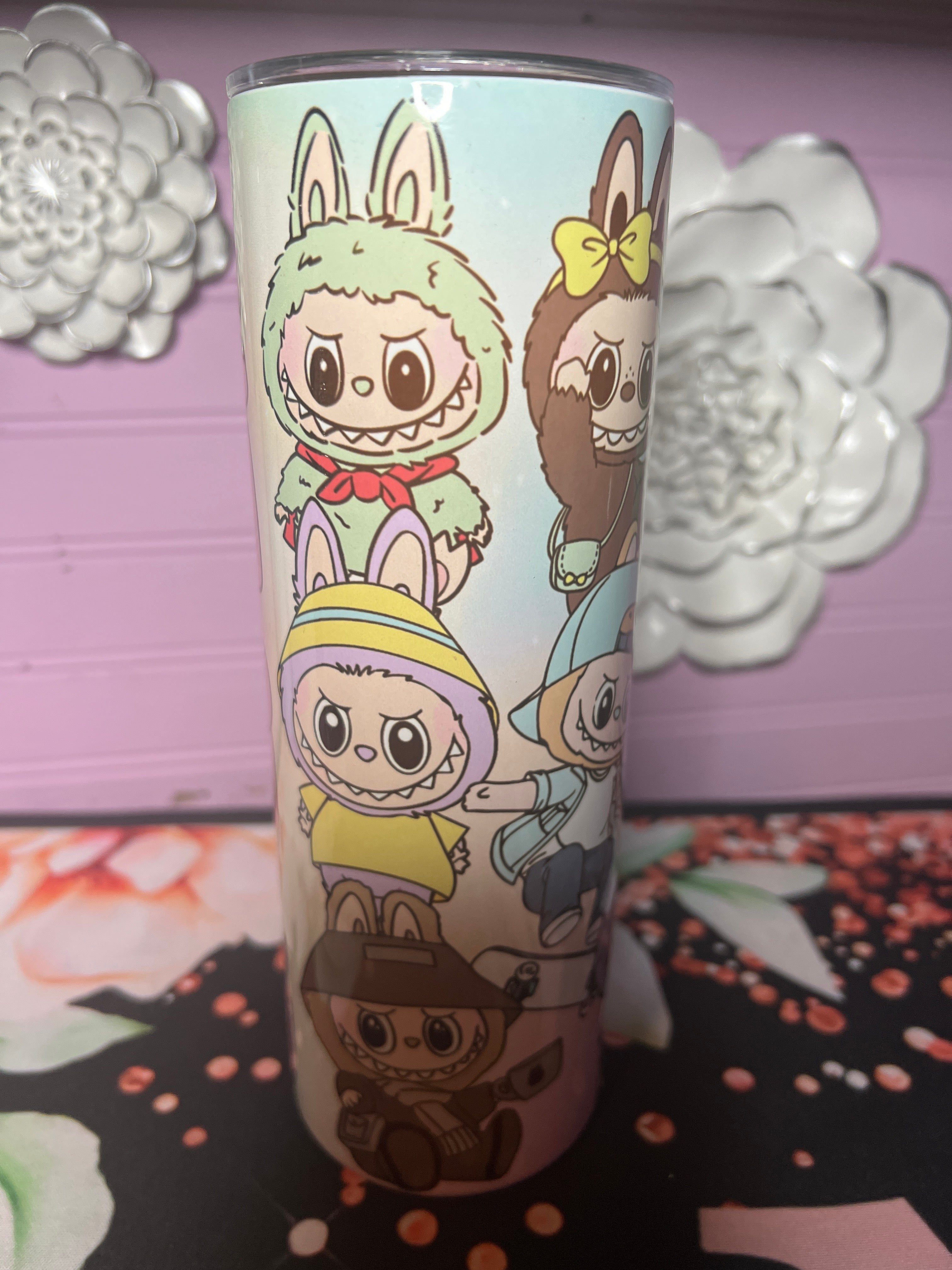 Labubu tumbler 20 oz
