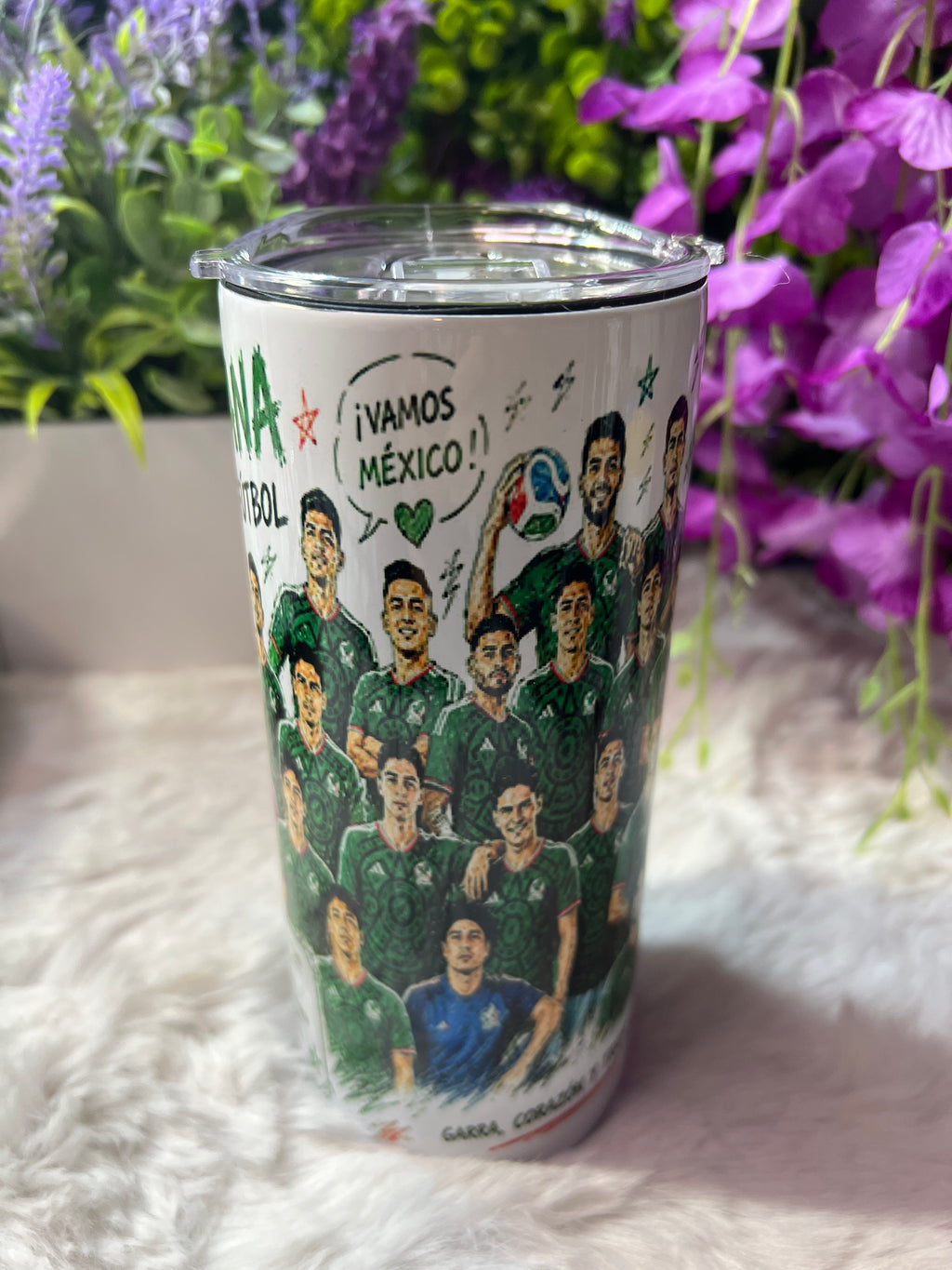 Selección Mexicana tumbler 15 oz 2 in 1