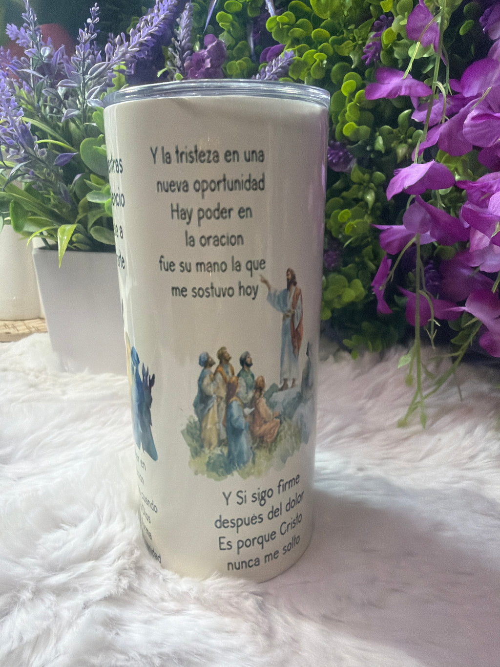 Hay poder en la oración tumbler 15 oz