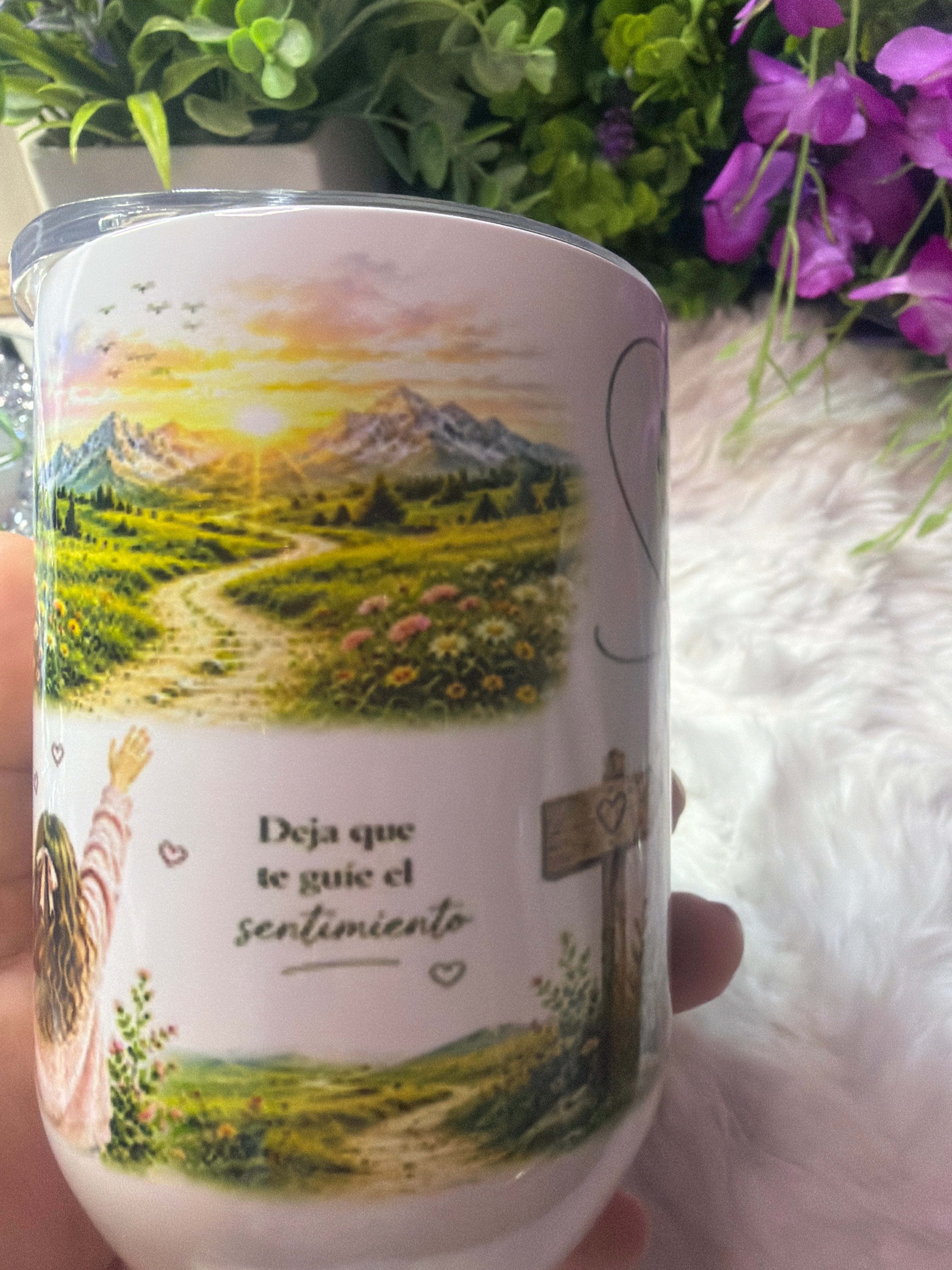À La Niña Que fui cup 12 oz